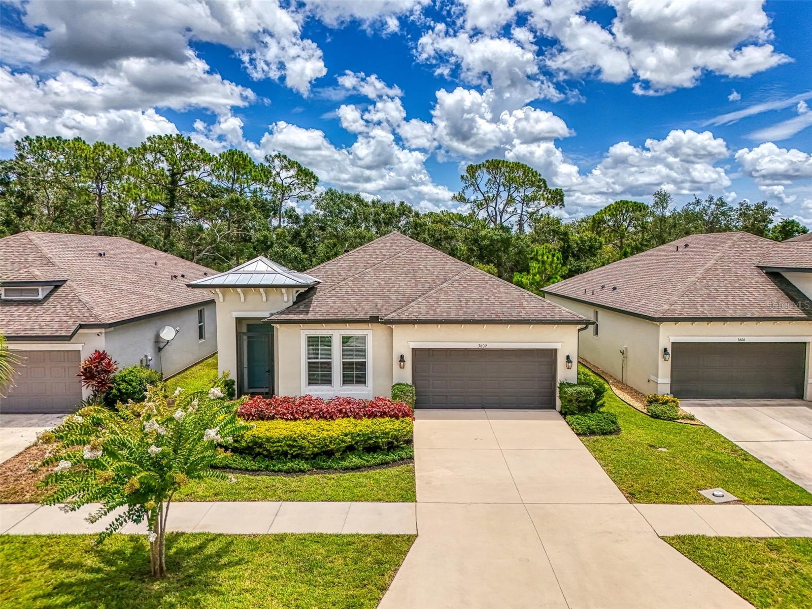 Hard to find 4 bedroom 2 bath home conveniently located near I75, schools, and commerce in Sarasota's hidden gem- Hidden Creek neighborhood. This home was built in 2019 by MI Homes . Enjoy the Open floor plan with over 2100 square feet of living area with a private enclosed lanai overlooking a beautiful preserve. All tile flooring throughout!
The Bonus room can be used as an office, den, hobby room or a 5th bedroom. Stainless steel appliances, tray ceiling, recessed lighting and a granite kitchen island for cooking are just a few extra touches that make this home so lovely. The neighborhood has its own covered Pavilion with 2 BBQ grills, restrooms, soccer field and playground for your enjoyment. No CDD fees. Home comes with a portable Gas Generator, Whole House Water Softener/Reverse Osmosis Filter under sink. A public classical charter school is coming to the area in 2026. This is a nice newer neighborhood. Don't miss out on this great house to call home!