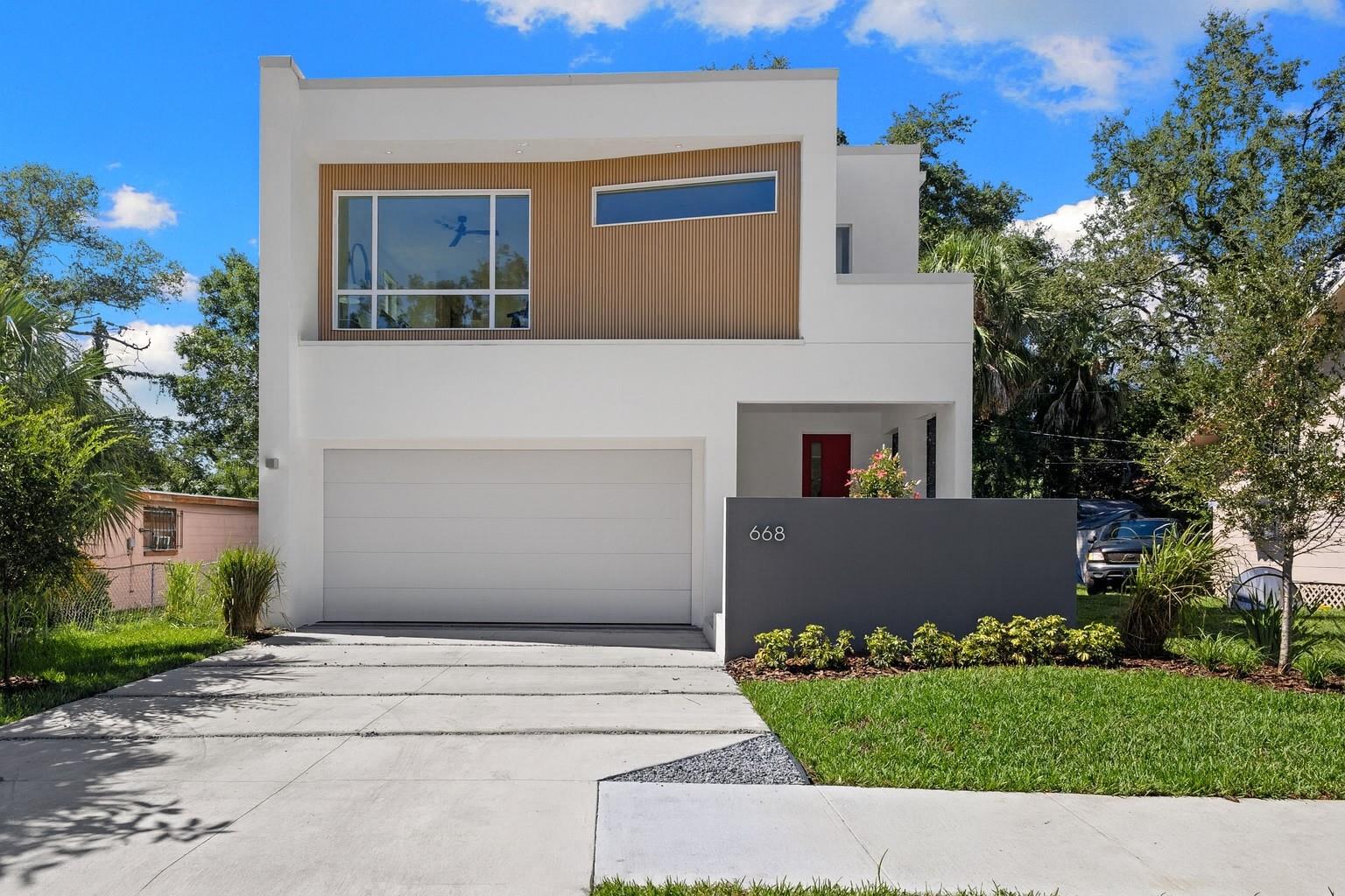 Introducing the Corbu model, presented by MTBH Studios. Modern Tampa Bay Homes has earned widespread recognition for the exceptional design and development throughout the Bay Area for over a decade in addition to establishing themselves as a go-to builder for urban pioneers. This striking new contemporary residence meticulously designed for modern urban living in the heart of St. Petersburg’s Innovation District. This elegant home boasts three spacious bedrooms and 3.5 bathrooms. The dramatic open concept living area features spacious and exquisite design that floods the space with natural light, creating a sense of openness and luxury. Expansive windows and sliding glass doors seamlessly connect the living area to a sprawling backyard deck, offering the ultimate indoor and outdoor living experience. The custom designed kitchen is a sleek showpiece, complete with high end cabinetry, Porcelanosa porcelain countertops, and Bosch appliances. It flows effortlessly into the living and dining spaces, making it ideal for entertaining or simply enjoying everyday life. Every detail in this home has been thoughtfully crafted for quality and efficiency. The all-block construction with double insulated walls and Icynene roof insulation ensures year-round energy performance. Hurricane Impact-resistant windows and variables speed HVAC units provide comfort, safety, and sustainability. The home features European Porcelanosa flooring, vanities, and fixtures throughout, as well as 8 - foot doors, custom cabinetry, architectural LED lighting, and level 4 smooth drywall that contribute to its refined, contemporary aesthetic. A dedicated urban transport system offers secure storage for bikes, scooters, and other modern mobility options. Situated in the thriving Innovation District, this home offers immediate access to the Tampa Bay Innovation Center, scenic waterfront parks, and vibrant downtown St. Pete a nationally acclaimed destination for dining, arts, and entertainment. The University of South Florida, leading marine science institutions, and world-class hospitals are just minutes away.
Whether you're a creative professional, entrepreneur, or someone who values exceptional design and prime location, Modern Tampa Bay Homes presents a rare opportunity to live in one of St. Petersburg’s most exciting neighborhoods in a beautifully crafted home.