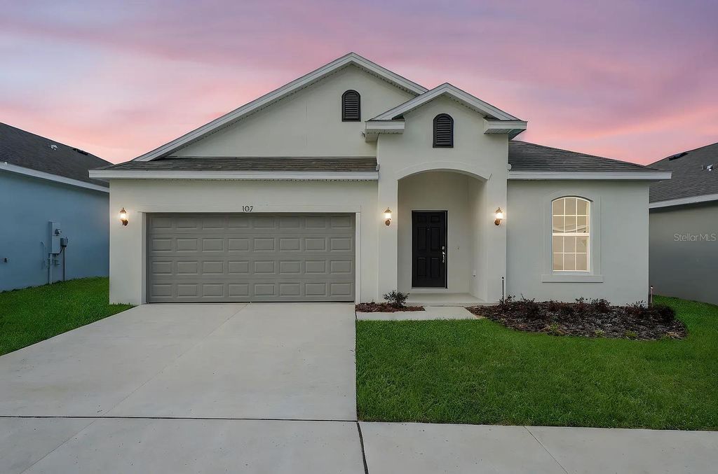 Photo of 107 Bottle Brush Drive, Haines City, FL 33844 (MLS # O6411526)