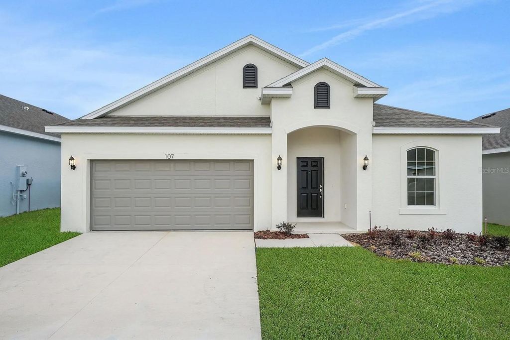 Photo of 107 Bottle Brush Drive, Haines City, FL 33844 (MLS # O6411526)