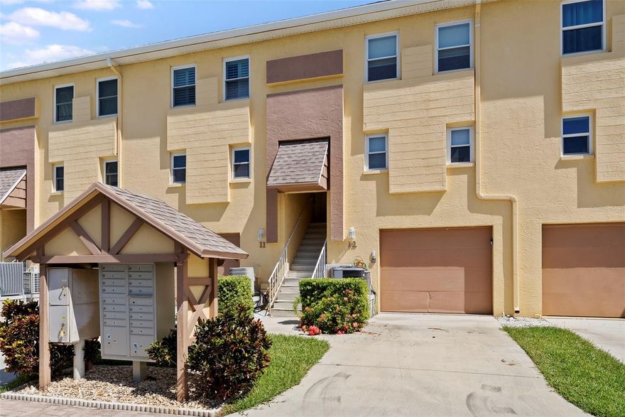 Live steps from the beach in this beautifully maintained turn key 2 bedroom, 2.5 bathroom, 3-story condo located in one of the most charming coastal towns on Florida’s Gulf Coast, Indian Rocks Beach. This light-filled condo, offers the perfect blend of beachside relaxation and modern convenience, complete with two private balconies, an oversized 2-car garage, and a community pool just outside your door.  Just a 2 minute golf cart ride (or short walk) puts you on the white sand beaches of the Gulf of Mexico, where sunsets are unforgettable and the laid-back Florida lifestyle comes naturally. This 3 story condo, has a first floor walk out, the second floor is your main living space, with kitchen, living and dining, half bathroom, and your first balcony. The third floor has your primary bedroom, primary bathroom with its own balcony, laundry room, the secondary bedroom, and full bathroom. Main features about this home; 2 Bedrooms, 2.5 Bathrooms, 3 Story Layout with Open-Concept Living Area, Oversized Garage with Extra Storage Space, 2 Private Balconies for Morning Coffee or Sunset Views, Community Pool Just Steps from Your Door, turn key making for a seamless move in!  Not to mention the HOA covering flood and all building insurance policies. Unbeatable Location.  Welcome to Indian Rocks Beach:
This home is nestled in the heart of Indian Rocks Beach, a beloved beach town known for its relaxed atmosphere, walkable streets, and beautiful stretches of shoreline. Enjoy:Locally owned restaurants & cafes just minutes away (including beachfront dining!) Quaint shops, ice cream parlors, and art boutiques, nearby parks, nature preserves, and fishing piers.  Direct access to the intercostal for boating, paddleboarding, and kayaking.  Short drive to Clearwater Beach, downtown St. Pete, and Tampa International Airport.  Whether you’re seeking a full-time residence, seasonal retreat, or an income-generating vacation rental, this condo offers everything you need for effortless coastal living.  Don’t miss this opportunity to own your own piece of paradise in Indian Rocks Beach. Schedule your showing today!