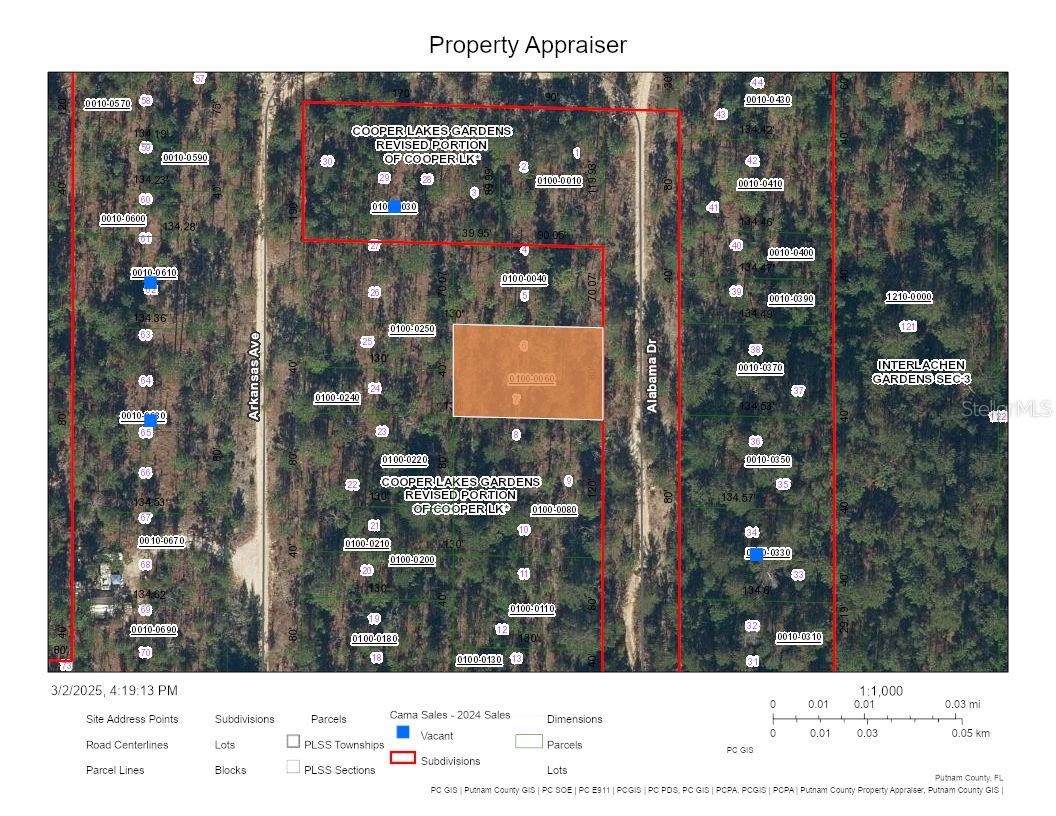 Nice lot in Hawthorne, Putnam County Florida. Hawthorne is centrally located between Gainesville and St. Augustine, offering lakes, hiking and nature at its best. Buy and build or hold for investment.