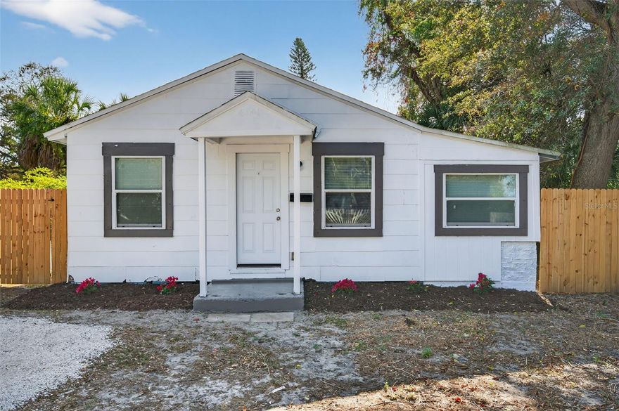 Beautifully Renovated 4BR Home with Fully Fenced Yard – Move-In Ready *HOUSING VOUCHERS ACCEPTED* | Beautifully renovated four-bedroom, one-bath home offering modern updates, comfort, centrally located between the beaches and downtown in St. Petersburg. Recently renovated throughout, this home features an updated kitchen and bathroom, fresh interior and exterior paint, and a bright, clean aesthetic that feels both inviting and move-in ready. The functional layout provides spacious bedrooms and a dedicated laundry room with washer and dryer included. Outside, enjoy fresh landscaping, a newly installed fence, and a fully fenced yard offering privacy and room to relax or entertain. Conveniently located just minutes from the beaches, downtown St. Petersburg, and popular dining and shopping destinations, this home offers the perfect balance of neighborhood living with easy access to everything the area has to offer. *HOUSING VOUCHERS ACCEPTED*