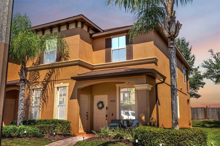 Welcome to the luxurious lifestyle you've been dreaming of at Regal Palms in Davenport, Florida! This exceptional townhouse presents a world of possibilities, whether you're seeking an investment property, a vacation retreat, or your forever home. Here are some enticing details about this remarkable property: The property features 4 bedrooms, 3.5 baths, and a well-designed in-law suite on the first floor with a private entry, this townhouse is both spacious and versatile. The convenience of upstairs laundry adds to the practicality of daily living. With Airbnb and short-term rental approval, this townhouse is a fantastic income-generating opportunity. Imagine the potential for lucrative returns by hosting guests in this inviting haven. You'll love the convenience of being within walking distance to an impressive array of amenities. From entertainment to relaxation, everything you need is right at your doorstep. Enjoy a maintenance-free lifestyle with HOA fees that cover security service, phone, basic cable and WiFi, landscaping, pest control, and valet trash service. Your peace of mind and comfort are top priorities. Nestled in one of Davenport's most sought-after areas, this property ensures you're in a prime location for convenience and a quality lifestyle. Regal Palms is a secure, guard-gated community that feels like a resort. You'll relish the array of amenities, including a spectacular water park with heated pools, waterfalls, a water slide, and a lazy river. Additionally, there are indoor and outdoor jacuzzis, a playground, a clubhouse, a poolside tiki bar, and an on-site restaurant. Stay active and relaxed with access to a fitness center featuring a Jacuzzi, steam room, and sauna. It's your personal wellness oasis. For family fun and unforgettable experiences, major theme parks like Universal Studios, Disney, and SeaWorld are a mere 20-minute drive away. Whether you're looking for a short-term rental income property, a vacation home for cherished getaways, or a cozy primary residence, this townhouse is the perfect fit for a variety of lifestyles. Don't miss out on the opportunity to make this exquisite property yours. Schedule your showing today and experience the epitome of Florida living at Regal Palms. Your dream home is just a viewing away!