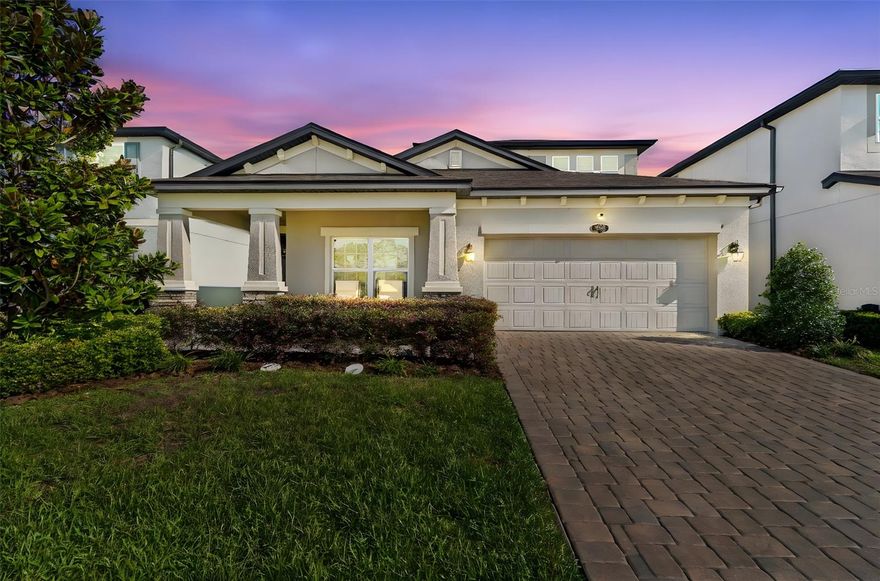 Welcome to a home that offers something truly rare in Long Lake Ranch—privacy, peaceful views, and a setting that feels miles away from the ordinary.

This beautifully designed 2020 MI Homes Newport Bonus model features nearly 2,988 sq. ft., with 4 bedrooms, 3 full baths, a private den, and a spacious upstairs bonus suite. From the moment you walk in, you’ll notice the bright, open layout and thoughtful design that blends comfort with functionality—perfect for both everyday living and entertaining.

The heart of the home is the stunning kitchen, complete with quartz countertops, a large center island, premium cabinetry, and stainless steel appliances including double ovens—all opening seamlessly to the main living space.

The owner’s suite offers a true retreat with generous space, natural light, and a spa-inspired bathroom featuring dual vanities, a walk-in shower, and a large walk-in closet.

Upstairs, the expansive bonus suite with its own bedroom and full bath provides incredible flexibility—ideal for guests, multigenerational living, or a private escape.

What truly sets this home apart is its location within the community. Situated on a quiet, low-traffic street, the home faces open green space with grazing cows, creating a peaceful, scenic backdrop you simply won’t find in most suburban neighborhoods. It’s a rare blend of country-style tranquility with city convenience.

Enjoy outdoor living on the covered lanai, perfect for relaxing evenings and weekend gatherings.

Residents of Long Lake Ranch enjoy a resort-style lifestyle with a community pool, tennis and pickleball courts, basketball courts, playgrounds, dog park, clubhouse, walking trails, and a beautiful 50-acre lake with dock (non-motorized boats permitted).

Opportunities like this don’t come often—especially with this kind of view and privacy. Schedule your showing today.