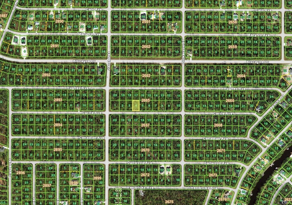 This .23-acre lot provides the ideal space to build your next home in a steadily developing area of Port Charlotte. With room for a single-family residence and outdoor living features, the property offers flexibility for your plans.
Conveniently located near shopping, dining, medical services, and local recreation, the lot also offers quick access to US-41 and I-75 for easy travel throughout the region.
Whether you’re preparing to build now or holding land for the future, this property represents a solid opportunity in Southwest Florida.