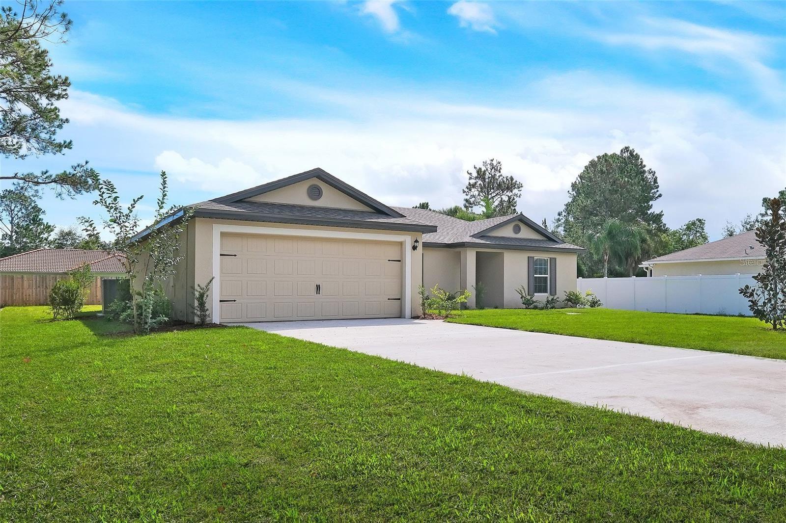 Welcome to the Caladesi plan by LGI Homes, a beautifully designed 3-bedroom, 2-bath home in the desirable community of Poinciana. This home features an open floor plan with a spacious great room, central dining area, and a modern kitchen complete with granite countertops, wood cabinetry, and a full suite of stainless steel appliances. Additional highlights include an attached garage, covered front entryway, and lush front yard landscaping. Residents will enjoy access to parks, playgrounds, sports courts, and conservation areas, all while being just a short drive from world-class Central Florida attractions. Renters are responsible for utilities, water, and lawn care, and renters insurance is required. Smoking is permitted outside only. A 12-month lease is preferred, though short-term leases may be considered at an adjusted rate.