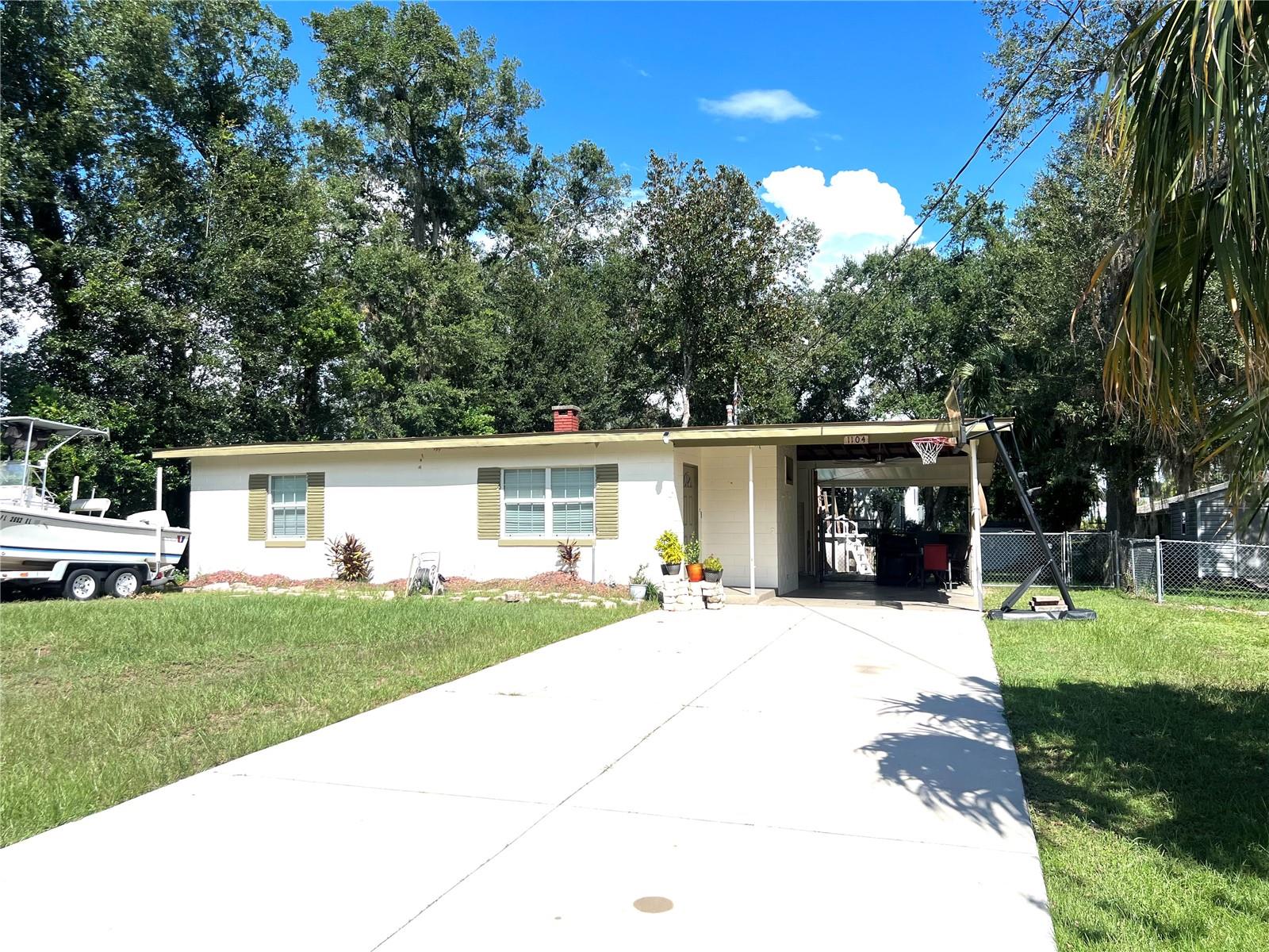 Welcome to this beautifully updated 2-bedroom, 1-bath home that combines charm, efficiency, and modern convenience. Though modest in size, this home features all major updates—including a new roof, HVAC, plumbing, electrical, water heater and freshly paved driveway—providing peace of mind for years to come. The kitchen has been refreshed with updated cabinets, countertops, and newer appliances, while the bright, functional layout makes the most of every square foot. Energy-efficient windows enhance comfort year-round and help keep utility costs low. Sitting on a fully fenced double lot, the outdoor space is a true highlight, featuring an oversized above-ground pool, ample yard space for entertaining, gardening, or relaxing, and room to expand if desired. With no HOA, you’ll enjoy freedom and flexibility without restrictive rules or fees. Located in a quiet, established neighborhood close to parks, schools, and local amenities, this move-in ready home is perfect for first-time buyers, downsizers, or anyone looking for easy living with all the big-ticket items already taken care of.