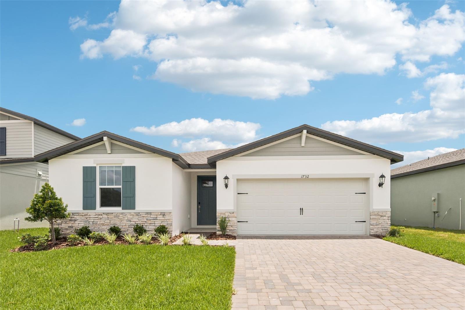 Brand new, energy-efficient home available NOW! The versatile flex space in this home can be used as a gaming area, home office or hobby space. Kitchen features a work island that overlooks the great room and dining area. Three full baths make morning routines easier. Now available, Two Rivers – Classic Series offers new single-family homes in the master-planned community of Two Rivers. Located in the tranquil setting of Zephyrhills, residents will enjoy access to the community’s resort-style amenities including a pool and clubhouse, pickleball, playground, dog parks and more. Convenient to SR 56, residents will enjoy easy access to plentiful shopping, dining, and employment centers. Each of our homes is built with innovative, energy-efficient features designed to help you enjoy more savings, better health, real comfort and peace of mind.