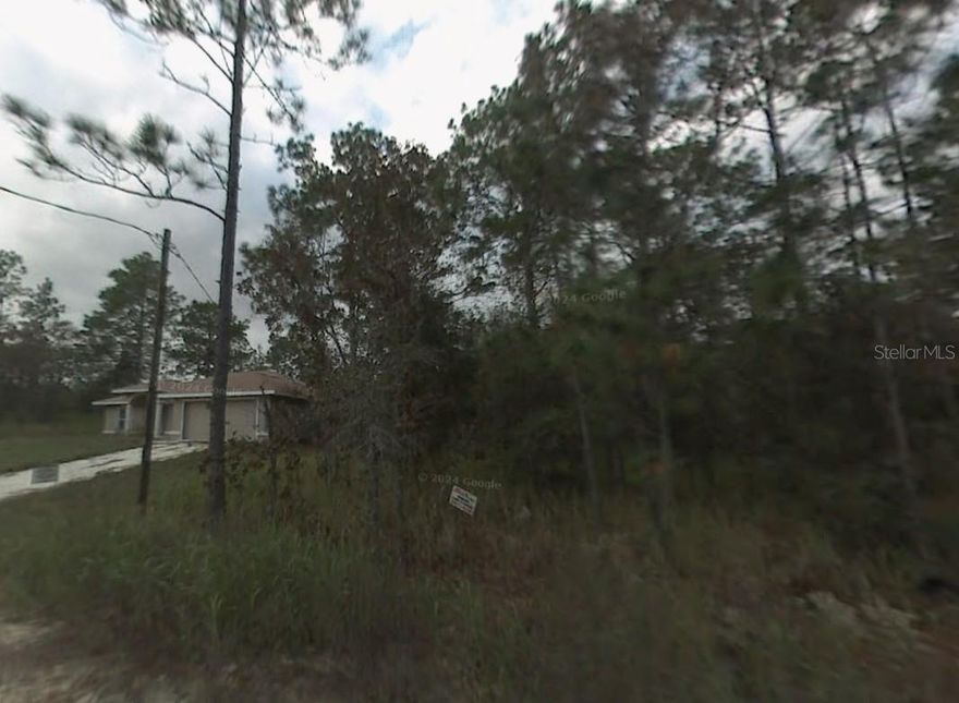 Build your dream home in the heart of Marion County’s desirable Rainbow Springs District! This prime vacant lot is nestled within a peaceful residential community known for its natural beauty and welcoming lifestyle. With no HOA restrictions and plenty of room for your custom design, the property offers the perfect blank canvas to bring your vision to life.

Enjoy the serenity of Rainbow Springs, where lush landscapes, crystal-clear springs, and abundant wildlife create a truly unique setting. At the same time, you’re just minutes from SR-200, shopping, dining, medical facilities, and top-rated schools. Outdoor enthusiasts will love being close to Rainbow Springs State Park, hiking and biking trails, equestrian centers, golf courses, and the Withlacoochee River. World-famous Gulf Coast beaches and major attractions are only a short drive away, giving you the best of both nature and convenience.

Don’t miss this opportunity to secure your own slice of paradise in Ocala’s fast-growing market. Whether you’re ready to build now or hold for future investment, this lot is ready for you!