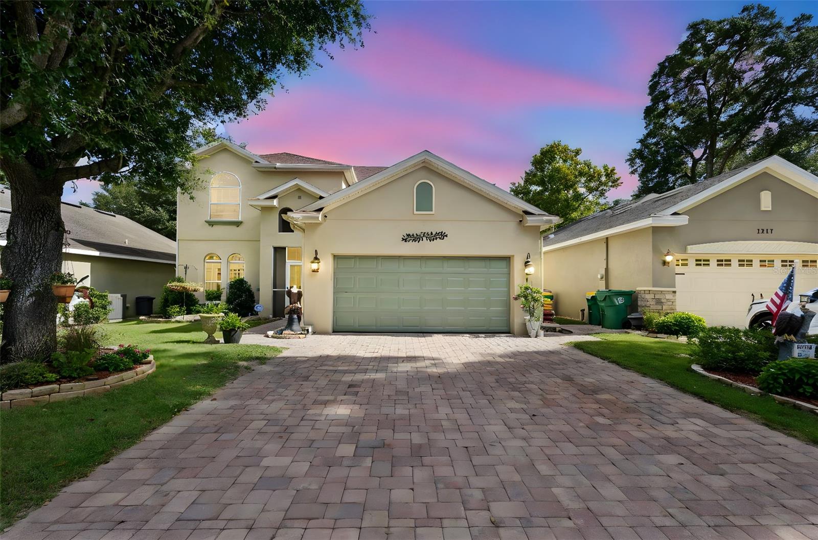 Charming 3-Bedroom, 2.5-Bathroom Home in Prime Location Near Downtown DeLand & Stetson University.
Welcome to this beautifully updated home, built in 2007, nestled in a quiet yet highly convenient neighborhood. Located just minutes from Downtown DeLand and Stetson University, this meticulously maintained property offers the perfect balance of peaceful living and easy access to local amenities.
Boasting 3 spacious bedrooms and 2.5 bathrooms, this home features a wealth of recent upgrades that add both style and functionality. The widened driveway and enclosed front porch with screens provide excellent curb appeal, while the extended back patio with pavers and a screened area creates a serene outdoor retreat.
Inside, you'll find a bright, open floor plan with fresh paint throughout the lower level. The fully renovated master bathroom, located upstairs, is a true highlight. Featuring dual sinks, a garden tub, custom-built shelves, and a spacious walk-in shower, it offers the perfect retreat. The master suite also boasts his-and-hers closets, providing ample storage space and convenience. The newly updated half-bathroom downstairs adds further value to this already fantastic home. All bedrooms have been upgraded with new laminate flooring, and the guest bathroom has a brand-new shower door and all-new toilets.
The kitchen is a chef's dream with stunning granite countertops and ample cabinetry, while newer systems, including the 2021 roof, 2021 AC unit, and 2023 water heater, provides a peace of mind for years to come. The home is equipped with hurricane panels for all windows, adding an extra layer of protection.
For added privacy, the property features a vinyl fence (installed in 2019), and the transferable termite bond ensures ongoing protection. This home is truly move-in ready and has been lovingly cared for by its current owners.
Don’t miss your chance to own this gorgeous home in one of DeLand’s most sought-after locations. Schedule your tour today!
