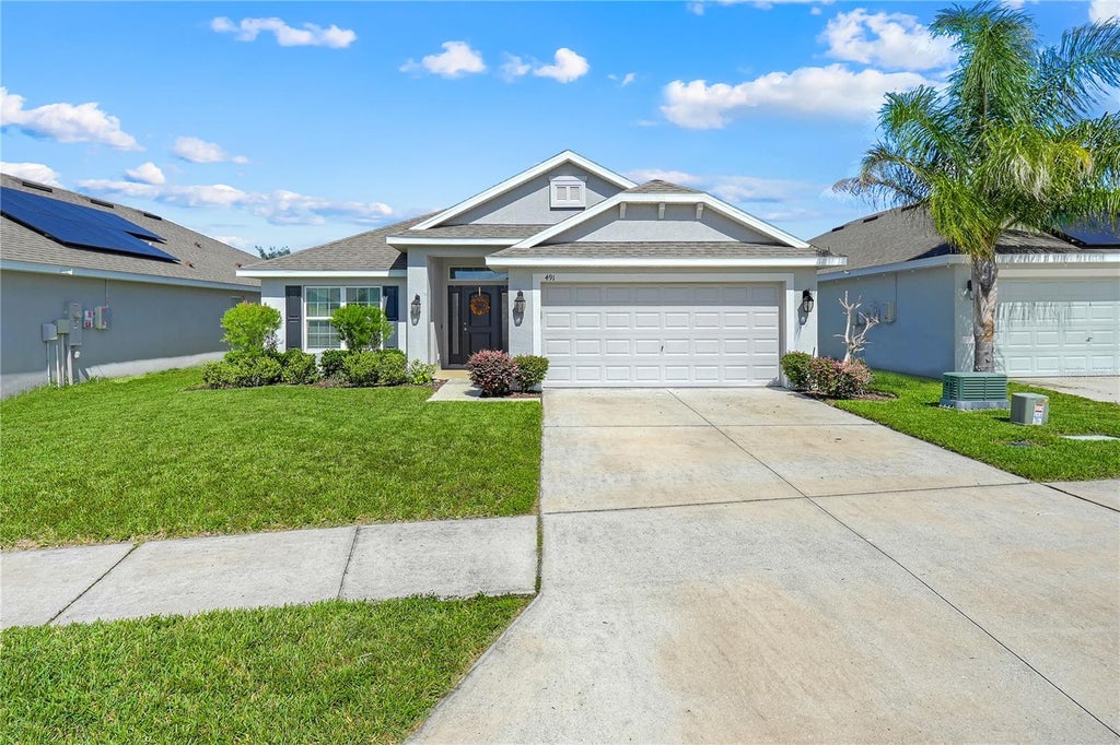 Photo of 491 Meadow Pointe Drive, Haines City, FL 33844 (MLS # O6451652)