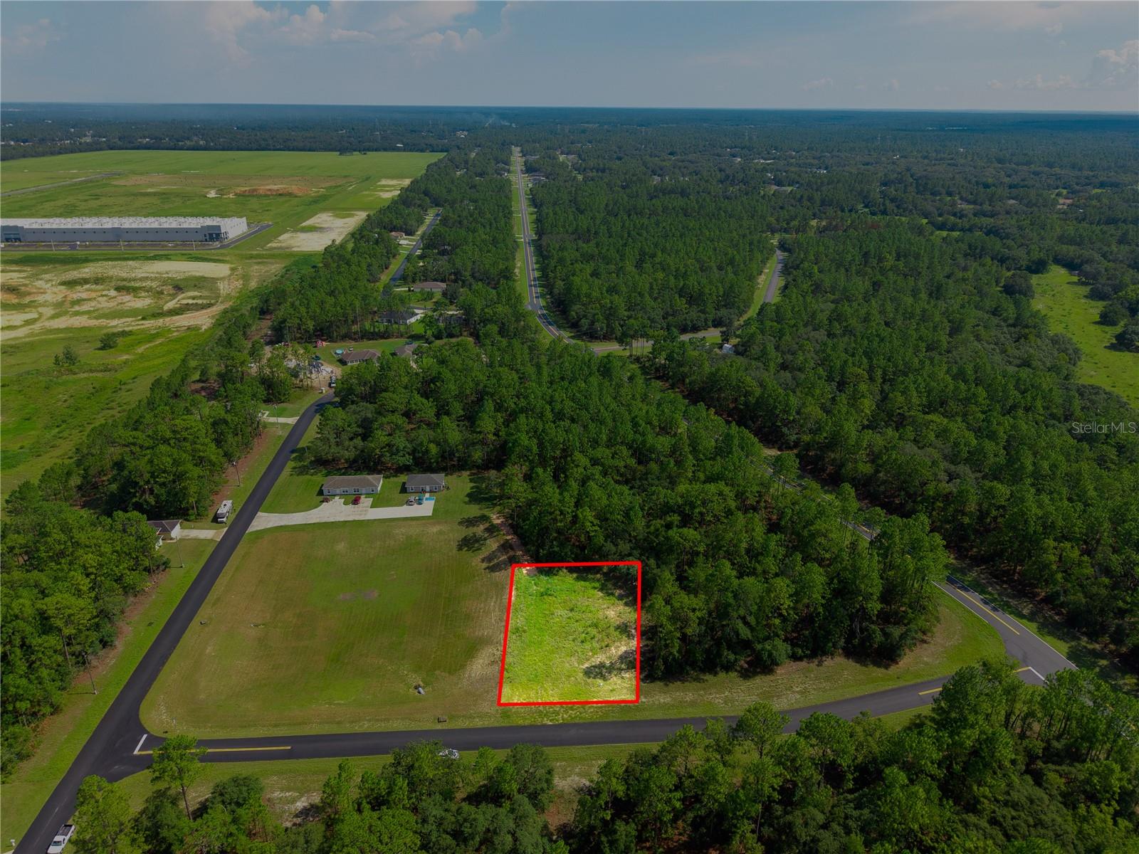 Cleared RPUD lot in Marion Oaks with survey. Near I-75 in the growing Ocala area.