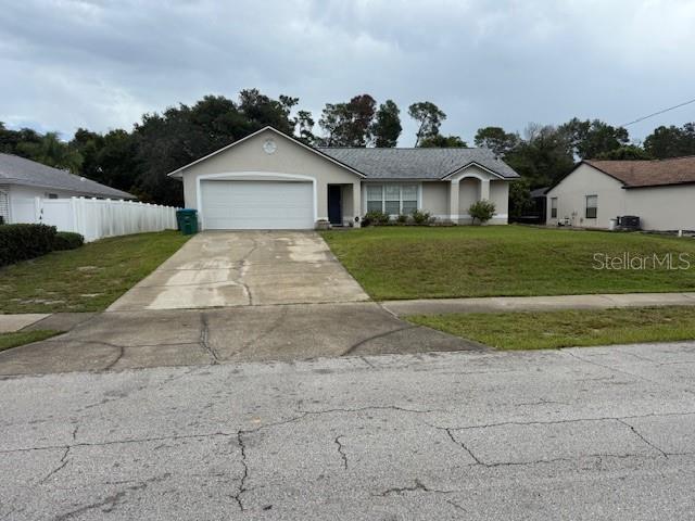 Welcome Home to a charming 3 bedrooms and 2 bathrooms spilt plan home. Minutes to I-4. Approximate 30 mins from the Beaches. Head West to experience Orlando's vibrant restaurants, museums, shopping. The roof was replaced 5 years ago
This property presents an excellent opportunity for first time buyers, small families or investors seeking a desirable location.
Dont miss out- schedule your appointment today