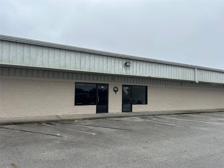 3200 sq ft office/warehouse space will be available soon!  This space currently has multiple uses such as a church, a recording studio, conventions and meetings. The tenant has combined two separate units of 3200 sqft each, however with separate entrance doors to each unit they can easily be reverted back into separate units.  This is unit 204 and after entering through the large, inviting reception area you will be taken into the large, open area, with an adjoining room used as a projection/video room with a window that overlooks the larger open space. Beyond the open sanctuary area is a hallway leading to several offices and there are also two very nice restrooms off of the reception area. This unit would be perfect for many different types of businesses, especially any that could use a large open area. Both of the units have very tasteful, upgraded finishes and would enhance any business. The adjoining space is Unit 205 and currently listed under MLS G5105355.