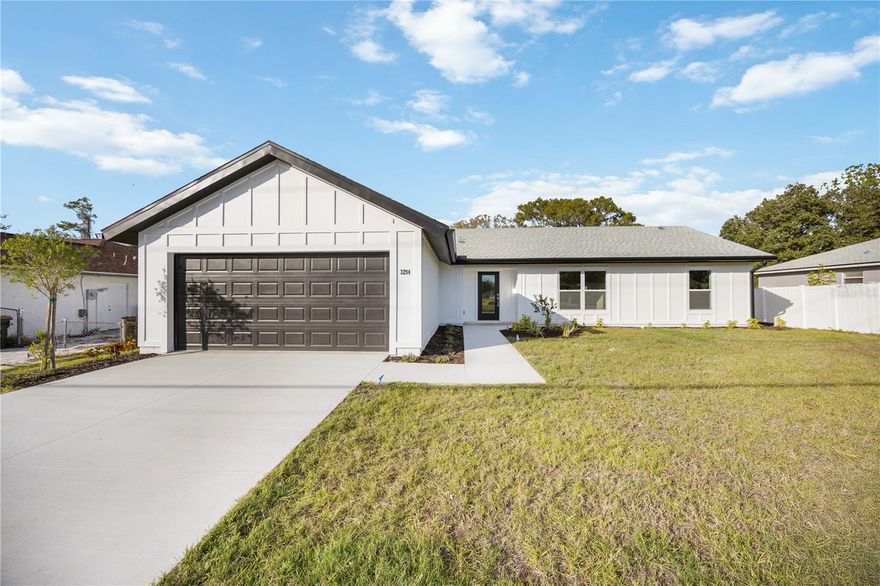Welcome to this beautifully built **4-bedroom, 2-bath home with a 2-car garage** located at **3294 West Price Blvd in North Port**. Thoughtfully constructed using **SIPS (Structurally Insulated Panel Systems)**, this home offers exceptional **energy efficiency, strength, and enhanced hurricane protection**, complemented by **impact windows** for added peace of mind. Inside, you’ll find a modern and elegant interior featuring **stunning black solid stone countertops** and **luxury vinyl plank flooring throughout**—**no carpet anywhere**, making the home both stylish and easy to maintain. The open layout is perfect for everyday living and entertaining, blending durability, efficiency, and contemporary finishes into one impressive package. This is a home that truly stands out for its construction quality, comfort, and long-term value. No HOAs, deed restrictions or CDDs.