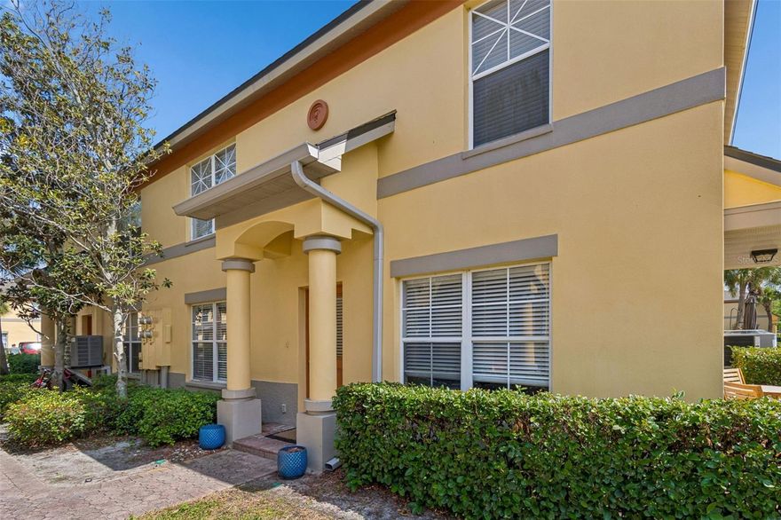 Welcome to the coastal gated community of Coquina Key Townhomes in St. Petersburg, where island living meets affordability without sacrificing lifestyle. Tucked away on the picturesque island of Coquina Key, this community offers a peaceful retreat while being just minutes from the energy of downtown and the beauty of Florida’s Gulf Coast. With assigned parking and guest spaces conveniently located just steps from your front door, everyday living here is as easy as it is enjoyable. As you step inside this well-maintained 3 bedroom, 2.5 bathroom townhome offering 1,345 square feet of living space, bamboo wood flooring immediately draws you through the main level, setting a warm and inviting tone. The open-concept layout seamlessly connects the living and dining areas, creating a comfortable space for both relaxing and entertaining, while a convenient guest half bath adds functionality to the first floor. The kitchen has been thoughtfully renovated to open up the space, featuring quartz countertops, a stylish backsplash offset by pendant lighting, updated cabinetry, and stainless steel appliances that come together beautifully. Upstairs, all three bedrooms are thoughtfully positioned, including a spacious primary suite complete with a walk-in closet and private en-suite bath. The additional bedrooms are generously sized and share a second full bathroom, while an upstairs laundry and utility closet adds everyday convenience exactly where you need it. Living in the gated community of Coquina Key Townhomes means enjoying a true low-maintenance lifestyle with resort-style amenities. Residents have access to a heated community pool and relaxing hot tub, perfect for unwinding after a long day. The HOA covers water, sewer, trash, roof maintenance, landscaping, and exterior pest control leaving you responsible for only electric, internet, and interior insurance. Beyond your front door, the island itself becomes part of your everyday routine. Just blocks away, you’ll find local restaurants, coffee shops, and a welcoming neighborhood gathering spot. Coquina Key Park offers pickleball, tennis, basketball, and soccer courts, along with two dog parks and a scenic waterfront walking trail that captures the essence of Florida outdoor living. This location places you just minutes from the vibrant energy of downtown St. Petersburg, where waterfront parks, award-winning dining, rooftop bars, and cultural destinations like the Dalí Museum and the St. Pete Pier create endless opportunities to explore. Spend your mornings at nearby Lassing Park enjoying peaceful bay views, or take advantage of easy access to Tampa Bay for boating, kayaking, and paddleboarding. With some of the Gulf Coast’s most beautiful beaches just a short drive away, you truly get the best of both bayfront serenity and white sand escapes. With convenient access to major roadways connecting you to Tampa, Clearwater, and beyond, commuting and travel are effortless. This is more than just a home, it’s a lifestyle defined by coastal charm, convenience, and the everyday feeling of living somewhere people vacation to. Don’t miss your opportunity to call Coquina Key home.