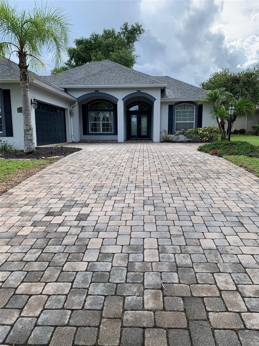 GOLF COURSE HOME IN AVON PARK FLORIDA, NEW CARPET INSTALLED ON 4/23/25 HOME IS IN THE GATED COMMUNITY OF HIGHLANDS RIDGE WITH 2 GOLF COURSES A HUGE CLUBHOUSE 2 POOLS MILES OF GOLF COURSE PATHS, THIS HOME HAS A PRETTY PAVER DRIVEWAY THAT LEADS TO A HUGE COVERED BREEZEWAY THEN INTO THE DOUBLE DOOR ENTRY WAY INTO THE FOYER WHERE YOU ENTER THE OVERSIZED LIVING ROOM WITH EXTRORDINARY VIEWS OF THE GOLF COURSE THAT WRAPS AROUND A NATURE CONSERVANCY AREA TEAMING WITH BIRDS OF ALL TYPES, AS YOU ENTER THIS HOME THE PANORAMIC VIEW WILL TAKE YOUR BREATH AWAY, THERE IS AN OFFICE TO YOUR LEFT OR FORMAL DINING ROOM AN TO YOUR RIGHT A BEDROOM AND BATH WITH A POCKET DOOR FOR EXRTA PRIVACY AS YOU ENTER THE VERY LARGE LIVING ROOM TO THE LEFT A HUGE CHEF'S KITCHEN THIS OPEN FLOOR PLAN ALLOWS FOR ENTERTAINING WITH MULTIPLE SEATING AREAS THERE'S A HUGE BAY WINDOW OFF THE BREAKFAST NOOK OR SIP YOUR COFFEE ON THE ENCLOSED FLORIDA ROOM WITH COLLAPSING SLIDING DOORS AND JUST STUNNING VIEWS OF NATURE, THE MASTER HAS A VERY LARGE ON SUITE THERE IS A TOTAL OF 4 CLOSETS 2 ARE WALK IN AND DOUBLE VANITY SAFETY RAIL IN THE WALK IN SHOWER, THE 3RD BEDROOM OFF THE MASTER IS NON CONFORMING "NO CLOSET" BUYERS OPTED FOR ADDITIONAL CLOSETS IN THE MASTER AT TIME OF BUILD! THE GARAGE IS 29FT WIDE PERFECT FOR 2 VEHICLES AND A GOLF CART, THE ROOF WAS REPLACED ON 11/23 AND THE HVAC ON 6/23 THE HOME HAS UNDER GROUND UTILITES AS WELL AS CITY WATER AND SEWER THE HOME SITS ON A SMALL CUL DA SAC WITH VERY LITTLE TRAFFIC ALSO THIS GOLF COMMUNITY IS SURROUNDED BY HUNDREDS OF ACRES OF ORANGE GROVES KEEPING IT SECLUDED AND QUIET, WHILE ONLY 10 MIN TO DOWNTOWN SEBRING FL "HGTV'S NEWEST SPOTLIGHT CITY IN JUNE" SO IF YOUR READY TO ENJOY PEACE & QUIET COME ON OVER TO CENTRAL FLORIDA