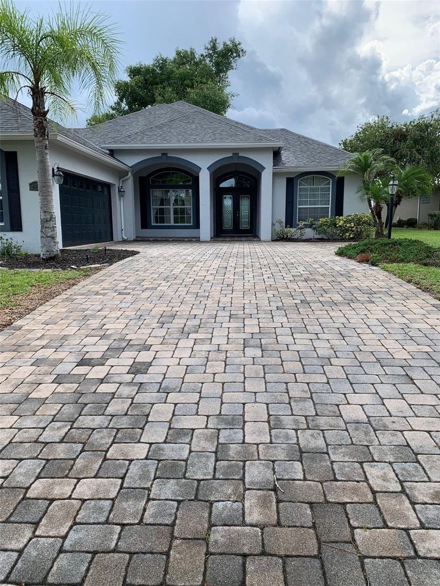 GOLF COURSE HOME IN AVON PARK FLORIDA, NEW CARPET INSTALLED ON 4/23/25 HOME IS IN THE GATED COMMUNITY OF HIGHLANDS RIDGE WITH 2 GOLF COURSES A HUGE CLUBHOUSE 2 POOLS MILES OF GOLF COURSE PATHS, THIS HOME HAS A PRETTY PAVER DRIVEWAY THAT LEADS TO A HUGE COVERED BREEZEWAY THEN INTO THE DOUBLE DOOR ENTRY WAY INTO THE FOYER WHERE YOU ENTER THE OVERSIZED LIVING ROOM WITH EXTRORDINARY VIEWS OF THE GOLF COURSE THAT WRAPS AROUND A NATURE CONSERVANCY AREA TEAMING WITH BIRDS OF ALL TYPES, AS YOU ENTER THIS HOME THE PANORAMIC VIEW WILL TAKE YOUR BREATH AWAY, THERE IS AN OFFICE TO YOUR LEFT OR FORMAL DINING ROOM AN TO YOUR RIGHT A BEDROOM AND BATH WITH A POCKET DOOR FOR EXRTA PRIVACY AS YOU ENTER THE VERY LARGE LIVING ROOM TO THE LEFT A HUGE CHEF'S KITCHEN THIS OPEN FLOOR PLAN ALLOWS FOR ENTERTAINING WITH MULTIPLE SEATING AREAS THERE'S A HUGE BAY WINDOW OFF THE BREAKFAST NOOK OR SIP YOUR COFFEE ON THE ENCLOSED FLORIDA ROOM WITH COLLAPSING SLIDING DOORS AND JUST STUNNING VIEWS OF NATURE, THE MASTER HAS A VERY LARGE ON SUITE THERE IS A TOTAL OF 4 CLOSETS 2 ARE WALK IN AND DOUBLE VANITY SAFETY RAIL IN THE WALK IN SHOWER, THE 3RD BEDROOM OFF THE MASTER IS NON CONFORMING "NO CLOSET" BUYERS OPTED FOR ADDITIONAL CLOSETS IN THE MASTER AT TIME OF BUILD! THE GARAGE IS 29FT WIDE PERFECT FOR 2 VEHICLES AND A GOLF CART, THE ROOF WAS REPLACED ON 11/23 AND THE HVAC ON 6/23 THE HOME HAS UNDER GROUND UTILITES AS WELL AS CITY WATER AND SEWER THE HOME SITS ON A SMALL CUL DA SAC WITH VERY LITTLE TRAFFIC ALSO THIS GOLF COMMUNITY IS SURROUNDED BY HUNDREDS OF ACRES OF ORANGE GROVES KEEPING IT SECLUDED AND QUIET, WHILE ONLY 10 MIN TO DOWNTOWN SEBRING FL "HGTV'S NEWEST SPOTLIGHT CITY IN JUNE" SO IF YOUR READY TO ENJOY PEACE & QUIET  COME ON OVER TO CENTRAL FLORIDA
