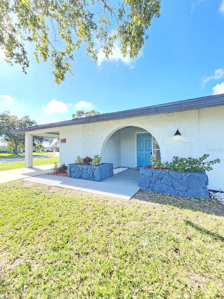 Welcome home!!      

Don't miss the opportunity to own this  beautiful 3Bed/2Bath 1,215 sqft home. 

Located in a peaceful area of Palm Bay, with no HOA, It is the ideal place for a family to thrive. This home boasts NEW ROOF 2025, New LVP flooring through a perfect floor plan, with an extra spacious living room, renovated Kitchen with New finishes, new kitchen cabinets, Quartz countertops, new stainless steel appliances, Fresh interior and exterior paint, new light fixtures, a huge utility room, and last but not least, the gorgeous enclosed pool, with plenty of room for the children to play, perfect for family gatherings, BBQs, or simply waiting for your best ideas of Florida Lifestyle. 

This home is a perfect blend of style, function, and great location, just minutes away from I-95 and close to Beach, Entertainment, Shopping, Cinema, Restaurants, and all the amenities you need.

Either as your own primary residence, an investment, or vacational home for your own relax and escape , this is a great opportunity. Don't miss out!!!