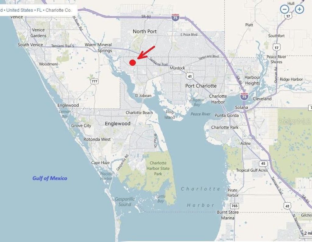 Photo of 1021 Nautilus Terrace, Port Charlotte, FL 33953 (MLS # C7516933)