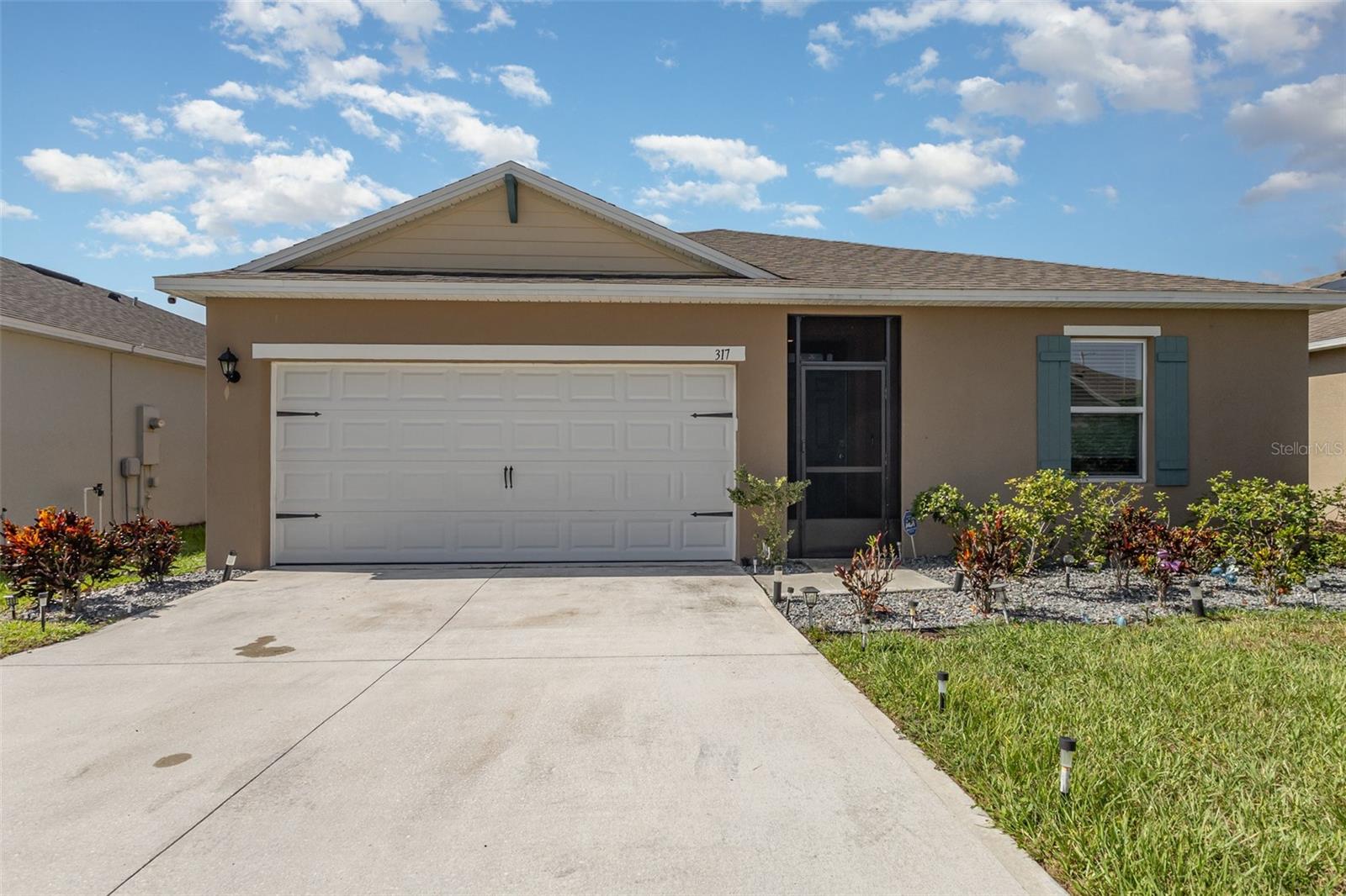 Welcome to 317 Sofia Lane in Eden Hills! This 4-bedroom, 2-bath Freeport model offers 1,500 sq. ft. of open-concept living with a spacious kitchen featuring stainless steel appliances, a great room, and a private primary suite with walk-in closet. Enjoy sereness with no rear neighbors, plus community amenities including pool, dog park, walking path, fishing dock, and playground. Ideally located between Orlando and Tampa with quick I-4 access—just 30 minutes to Disney. Schedule your showing today!