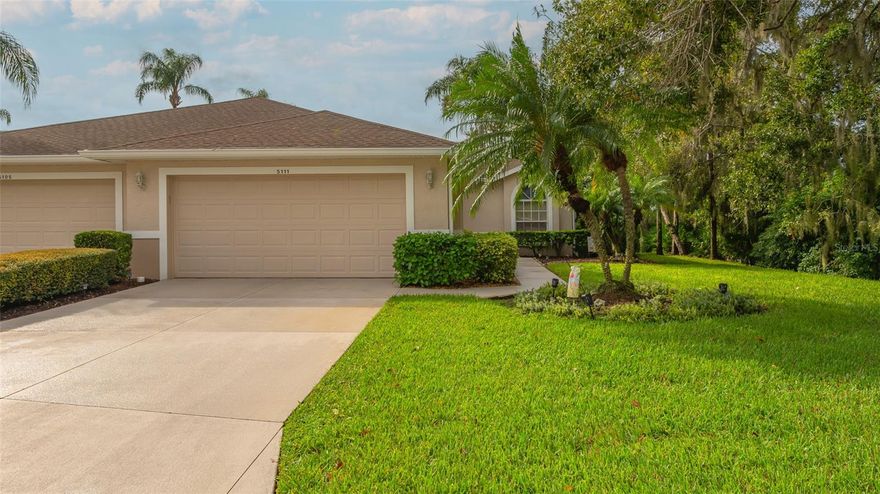 Maintenance free club home in popular Heritage Oaks Golf & Country Club* Exquisitely updated end unit with preserve on one side & beautiful water views behind* New roof* Newly updated kitchen with white cabinets, granite counters & eat-in area* Master bath also has upgraded finishes* Beautiful low maintenance wood look luxury vinyl floors throughput main living area* New carpets & newly painted* Extended tiled lanai with tranquil water & preserve views* 2 Bedrooms plus office with new glass French doors* Home has been recently re-piped* New AC*  Great room floor plan* 2 car garage*  Fee includes all exterior maintenance & landscaping maintenance , water sewer & cable TV* Heritage Oaks offers you full membership to their Golf course, tennis, clubhouse with restaurant, community pool  & 24 hr. guard* This is maintenance free living at it's best with amazing resort style amenities*