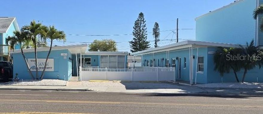 **Location! Location! Location!** The Gulf of Mexico is just across the street, and this fully repaired studio is positioned in one of the most desirable short-term rental zones in Madeira Beach. With year-round demand driven by the beautiful sandy Gulf beaches and the always-popular John’s Pass Village—just a short walk away—this property offers exceptional income potential and strong return on investment.

The unit has been **completely updated** following Hurricane Helene, including **new upgraded electrical**, **new quartz countertops**, **new wood cabinetry**, and a **new mini-split air conditioning system**. All repairs were **approved by the City of Madeira Beach Building Department**, and the unit is available for **quick occupancy**.

Freshly painted and ready for your personal touch, this studio is a **clean slate**—decorate with the theme that best suits your vision or rental strategy. The community pool is also being upgraded, adding even more appeal for guests and owners alike.

Whether you’re seeking a beach getaway, a high-performing investment, or both, this property checks all the boxes. Additional photos coming soon.

-