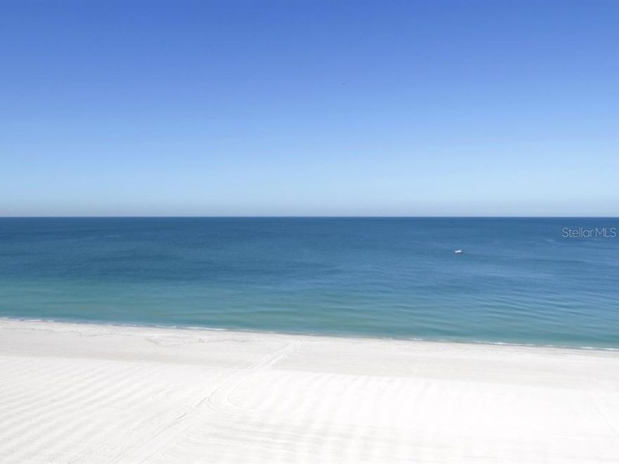 Direct Gulf, Beach, Clearwater Harbor & Sunset Front Nearly 5,000 Square Foot Penthouse Home Within the Iconic Modern Marvel That Is Utopia on Mid Sand Key Beach. Literally the floor through from Gulf to Bay with seamless sunrises to sunsets from no less than 7 balconies. Uninterrupted Elevator Access ascends directly into this spectacular residence, a 2 car garage and pool and beachfront cabana await a soon to be legendary Florida lifestyle. The appointments? Well, imagine a modern transitional yet warm environment for the sight and senses..An exquisite palette of stone flooring, custom nuanced Danish cabinetry, refined appliances, stone, wood and richly textiled and textured baths, profound closet built-ins and a panorama of legacy lighting. A sweeping double width family and great room open to a media room installation with integrated kitchen and breakfast area adjacent. The primary bedroom houses a spa bath and voluminous walk in closet, three more bedrooms follow- 2 of which are suites, and the 3rd serves as an office. As a boutique building the amenities are comprehensive inclusive of a state of the art gym, social room, seaside pool, and pool deck. The convenient Shoppes on Sand Key are less than a minutes walk, with their resort infused boardwalk. The recreationally significant Sand Key Park is 4 minutes walking distance. I await your visit, and look forward to our time together..