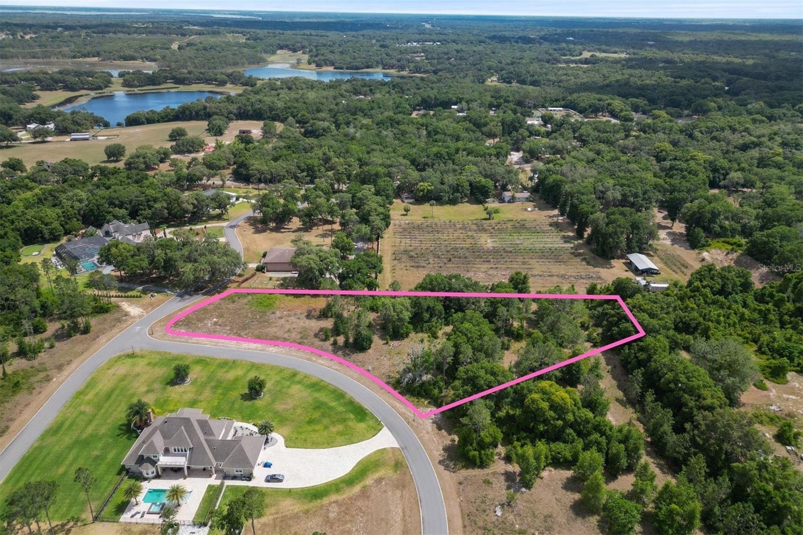 Welcome to Windsor Green where the breathtaking scenery and tranquil surroundings create the perfect backdrop for your dream home. Located centrally in Lake County, this property has easy access to HWY 441, The Villages, shopping, dining, entertainment and so much more. Windsor Green is known for its gated community with prestigious houses featuring a gated entrance, street lighting, underground utilities, and much more. With a total of 2.42 acres, this property creates the perfect retreat from the busy city and your perfect homesite. Situated on a prime corner lot it is partially wooded and ready for your dream home. With a shortage of premier homesites in the tri-county, this homesite will definitely impress you so don't wait and call today before it's gone!