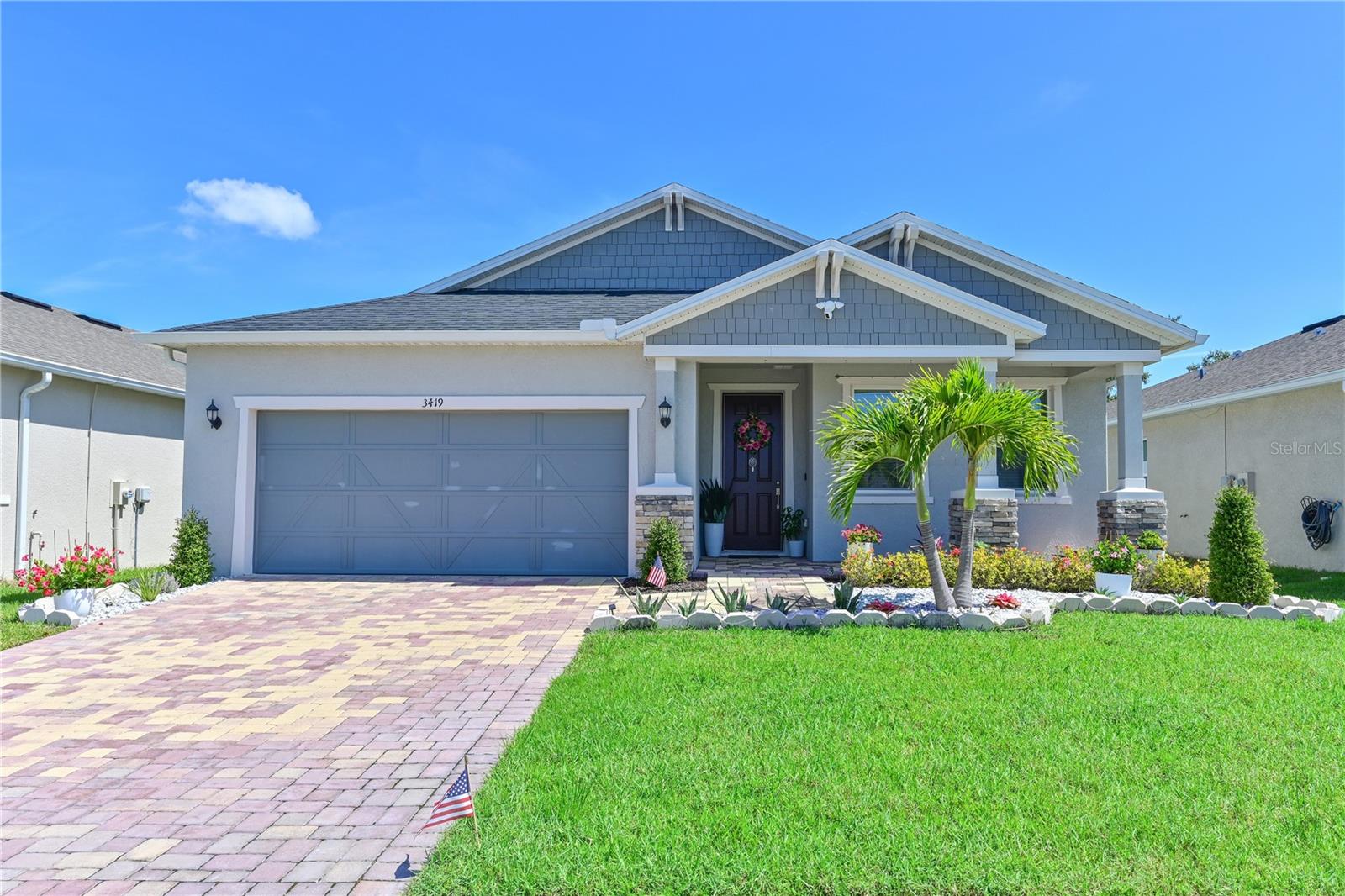 Welcome to Your Dream Home in the Heart of Sarasota!
Built in 2022 and packed with upgrades, this stunning 4-bedroom, 3-bathroom home offers the perfect combination of modern elegance and everyday comfort. Step inside to an open-concept layout with high ceilings, beautiful tile flooring throughout, and abundant natural light.
At the heart of the home is a gourmet kitchen designed to impress—featuring sleek quartz countertops, a large center island perfect for entertaining or casual meals, and top-of-the-line finishes. This space delivers both style and functionality.
Enjoy seamless indoor-outdoor living with oversized sliding glass doors leading to a covered lanai—your personal retreat for morning coffee or evening relaxation. The home also features impact windows, storm shutters, and a spacious 2-car garage for peace of mind and convenience.
Located close to UTC Mall, medical offices, restaurants, shopping, beaches, downtown Sarasota and Bradenton, with quick access to US 301 and I-75—commuting to Tampa or exploring the Gulf Coast has never been easier.
Come see why this beautifully upgraded, move-in ready home is the perfect place to start your next chapter in Sarasota!