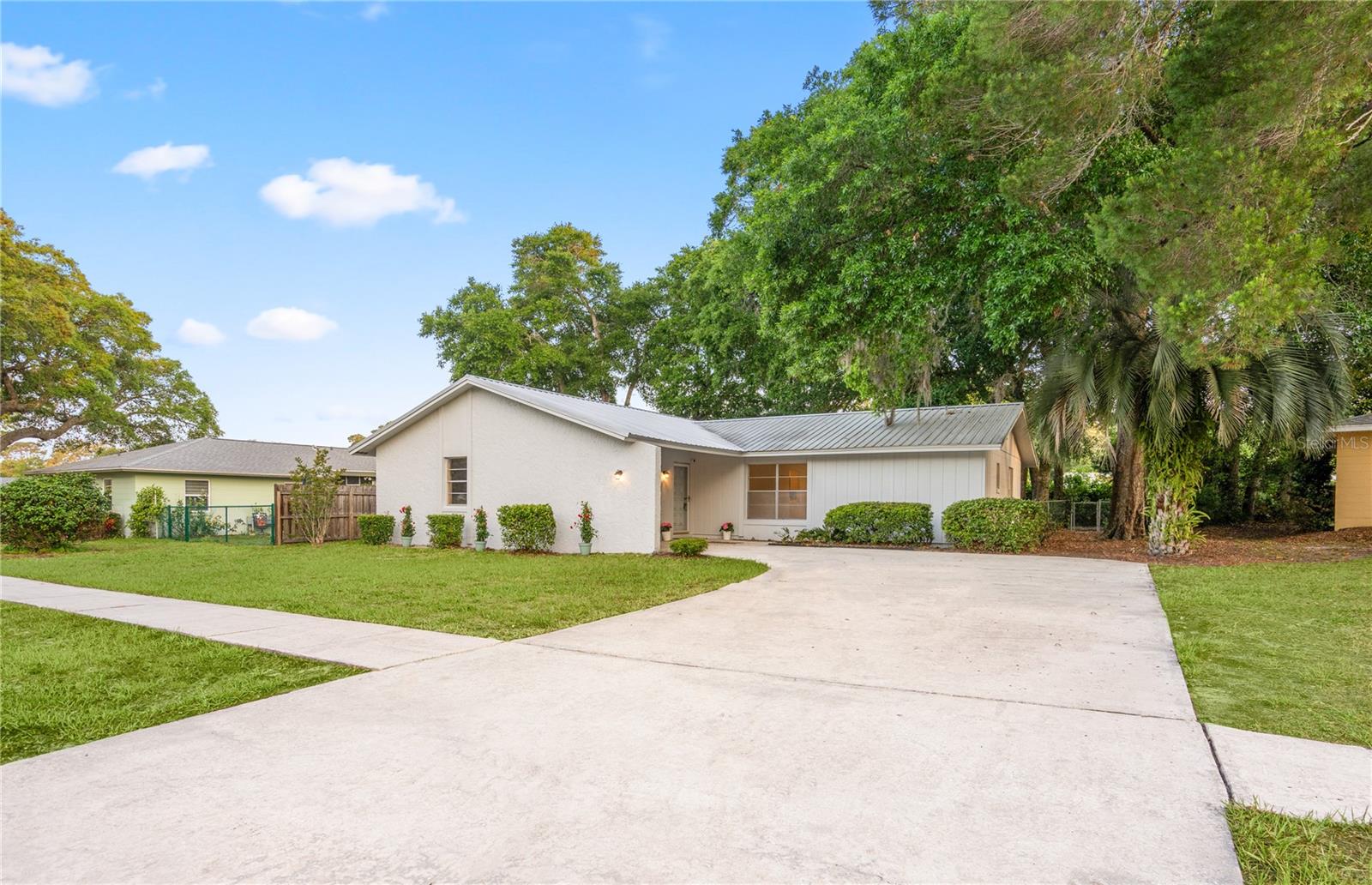 Special Bonus: The sellers are generously offering a $10,000 buyer credit to use toward closing costs, mortgage rate buy-down assistance, or upgrades to make the home truly your own! Discover this beautifully updated concrete block home offering 2 spacious bedrooms, 2 full bathrooms, a bonus room perfect for a home office, playroom, craft room, or gym, and a 1-car garage — all nestled on a quiet cul-de-sac in the desirable St. Augustine Shores community. Boasting 1,432 sqft of comfortable living space, this charming property is waiting for you!
Step inside to enjoy a bright, freshly painted interior with new flooring, popcorn ceilings removed, and a modernized electrical panel (April 2025). The durable metal roof (installed in 2018), a new HVAC system (2018, under a transferable service contract), and a re-plumbed system (2020) ensure worry-free living for years to come. Relax in your screened-in back porch or enjoy the privacy of a fully fenced backyard, ideal for gatherings, pets, or peaceful mornings.
Located just 10 minutes from the white sandy beaches and historic downtown St. Augustine, this home offers the perfect blend of convenience and coastal living. You're also minutes from Vail Point Park, complete with nature trails, a playground, pavilion, fishing pier, and dock — plus access to the community's Riverview Club featuring a massive pool, fishing pier on the Intracoastal, and an updated clubhouse. Zoned for A-rated public schools and situated in Flood Zone X (no flood insurance required!), this property is ideal for first-time buyers, retirees, or anyone searching for a low-maintenance, Florida lifestyle.
Don't miss this opportunity to own a move-in-ready home in St. Augustine with low HOA fees, close proximity to beaches, parks, and downtown attractions. Schedule your showing today and experience all that 237 Marius Court has to offer!