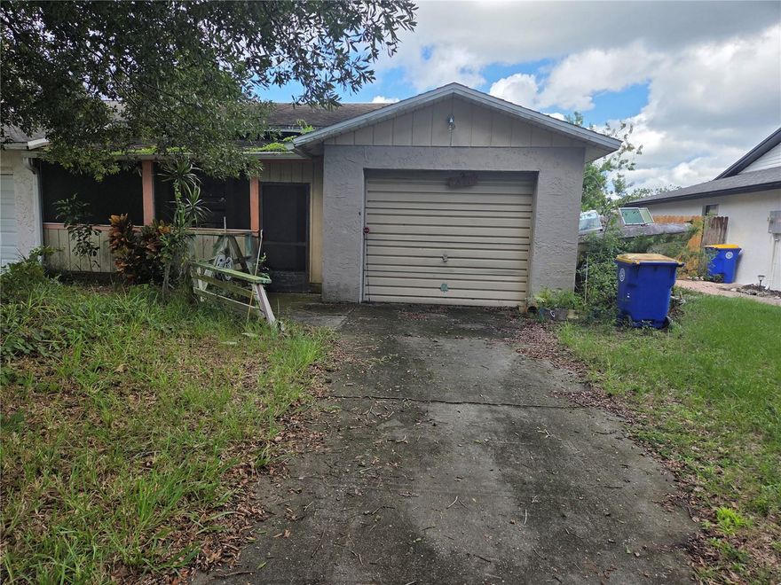 this is a fantastic opportunity for an investor or a first-time home buyer seeking a project in a prime Rockledge location. This home is minutes to major highways and 15 minutes to cocoa beach. this home offers immense potential. the home is being sold as is. Requires a makeover, whether you're looking for an investment or a starter home don't miss this opportunity.