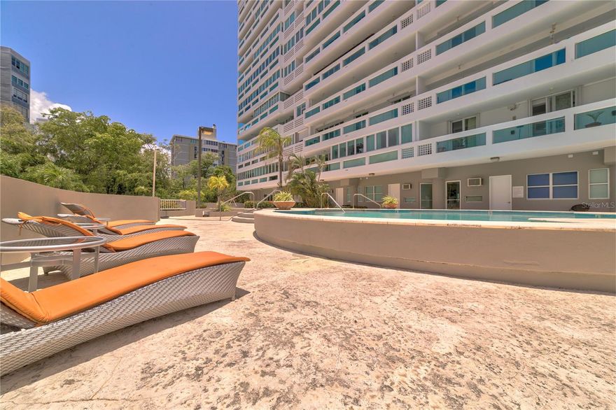 Situated in the heart of Condado, this 4 bedroom 3.5 bath townhouse is a part of the luxury condominium Plaza Stella, but lives just like a house with its own private street entrance, parking and pool just steps from your door without ever needing to pass through the lobby or elevators. Just a few blocks from Puerto Rico's top private schools, grocery, shops and boutiques, the area's top gym and hospital, tons of dining and of course, the beach. This sleek residence was recently remodeled (3 years) with high ceilings, an open kitchen and tons of natural light making it turn-key and ready to go. Perfect for apartment or home dwellers, this trendy jewel in the middle of it all won't last!! HOA: $565.68/mo, CRIM: $3865, building insurance: $3045.49.