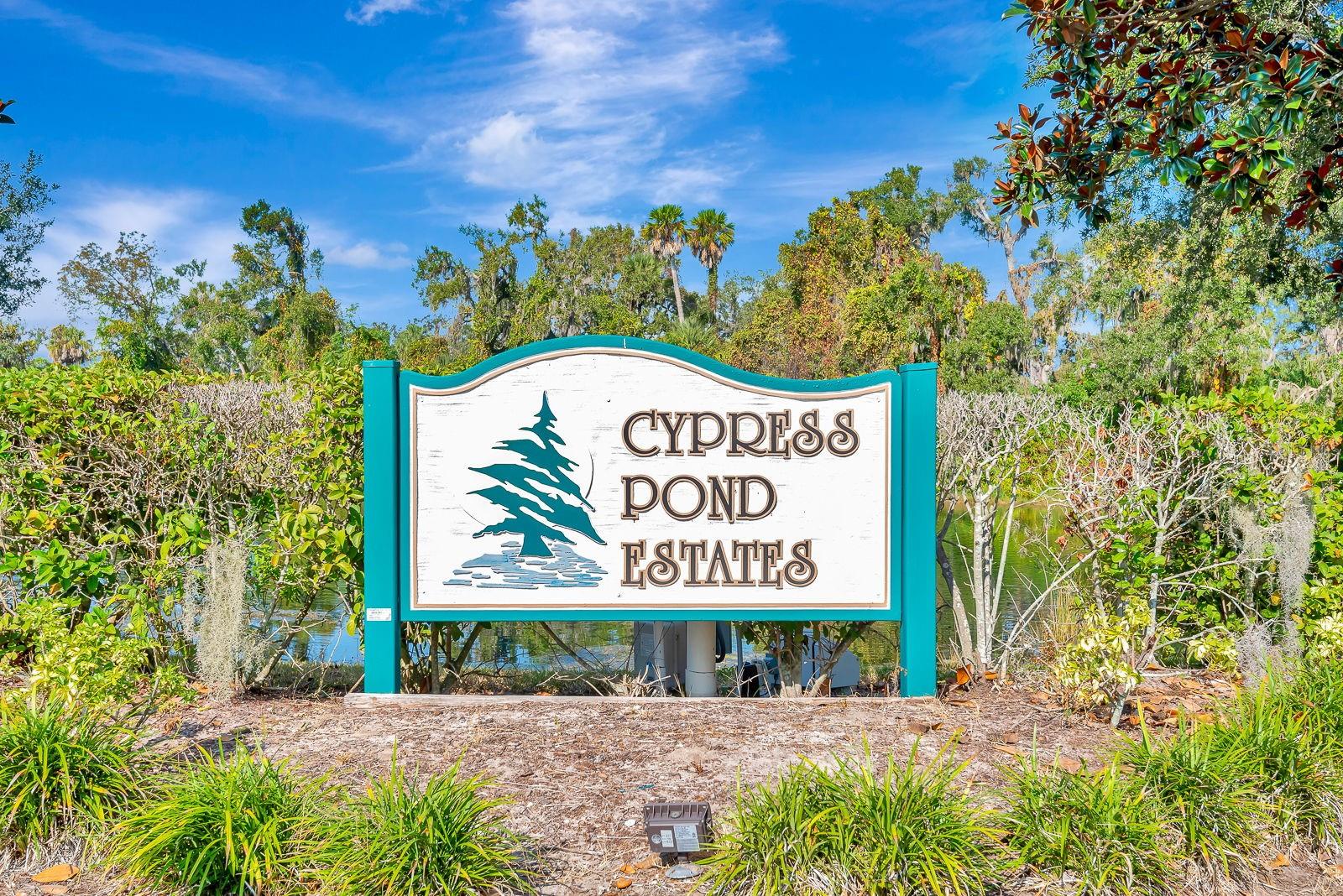 CYPRESS POND ESTATES - Residential