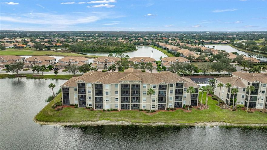 **FULL GOLF PACKAGE COMES WITH THIS UNIT**PANAROMIC WRAP AROUND WATER AND GOLF VIEW! THIS MAY BE THE BEST VIEW IN RIVER STRAND! LOCATION, LOCATION, LOCATION makes this condo the easiest access with your carport right in front of the unit. A GROUND floor TURNKEY FURNISHED "Brookside" model with a bumped-out lanai showcases the ULITIMATE PANORAMIC wrap around WATER AND GOLF VIEWS. The rear Great Room concept is perfect when entertaining friends or enjoying the Picturesque views through the Wall of Windows that includes an EXTRA Window that accompanies the rear lanai sliders.(Not all Brookside models have this.) The spacious lanai is the perfect place to enjoy a cup of coffee and watch the golfers take on the 6th hole of the Estuary. This condo features an owner's retreat with an en suite bathroom and dual walk-in closets and an additional guest bedroom and full bathroom. This favored floor plan has tile throughout the living area and new wood laminate in bedrooms, stainless steel appliances, and a separate storage unit for golf clubs or beach equipment. This condo includes a FULL GOLF MEMBERSHIP to River Strand Golf and Country Club, which features 27 hole Arthur Hills Designed championship golf course. Residents can enjoy the community resort-style pool, as well as onsite restaurant and bar. Order up a daiquiri to celebrate after a round, relax by the pool, or arrange a social meet with friends. As well as the many social activities in the community, residents have access to not just the scenic golf course views, but deeded membership to the stunning (and challenging) River Strand Golf Course, as well as the Har-Tru tennis courts and newly installed Pickleball Courts. Representing Exceptional value, and being in move-in ready condition, River Strand condos do not come much better........ The 39,000-square-foot clubhouse offers dining facilities in a semi-formal dining area, a grille room, and a Tiki bar for those who want to enjoy our beautiful Florida weather. The clubhouse also has a fitness center, aerobics room, locker rooms, resort-style pool, resistance pool, and heated spa. Our Pro Shop carries the latest in golf technology and apparel and the Pro Shop staff are certified teaching professionals, ready to help you with every part of your golf game. Adjacent to the clubhouse is the Racquet Sports Pro Shop and 9 Har-Tru clay tennis courts. Racquet sports extend to the community center and 8 pickleball courts. The Racquet Pro Shop offers products for sale, and services such as racquet re-stringing and lessons. Our Racquet Pro Shop staff are certified teaching professionals and are ready to help you with your tennis and pickleball needs. In addition to six satellite pools strategically located throughout our community, River Strand's community center has a second resort style pool with a heated spa. At our community center, members can get in shape at a second fitness center. They can frequently be found playing Bridge, Mah Jong, Bingo, simply getting together for social events, or competing with other members on our half-court basketball courts. River Strand hosts several events throughout the year with live entertainment. These include holiday parties, Trivia nights, Name That Tune competitions, and pool parties. Welcome to River Strand!