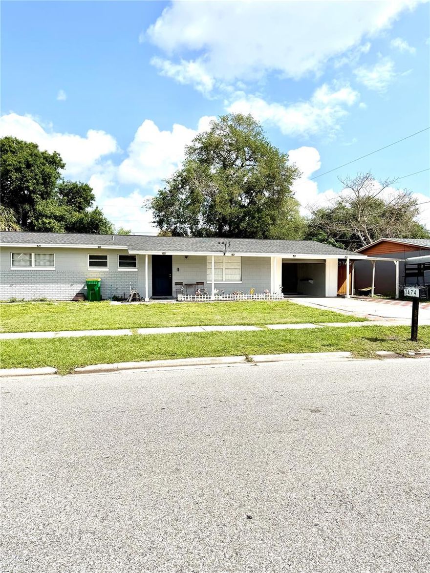Beautifully remodeled home in the heart of Cocoa! This 3-bedroom, 2-bath property offers approximately 1,440 sq ft of living space and has been fully updated inside and out, including a new roof installed in 2021.

Step inside to a bright and open layout featuring modern flooring throughout and a spacious living area filled with natural light. The updated kitchen showcases white cabinetry, granite countertops, and stainless steel appliances, seamlessly connecting to the dining and living spaces—perfect for everyday living and entertaining.

The home offers generously sized bedrooms and a functional layout designed for comfort and flexibility. A large indoor laundry/utility room provides additional storage and convenience.

Enjoy outdoor living with a covered and screened patio, ideal for relaxing or hosting gatherings year-round. The property also includes a covered carport, ample parking, and NO HOA, giving you added freedom.

Conveniently located near major roads, shopping, dining, and just a short drive to the beaches and Space Coast.

Move-in ready with major updates already completed—offered at an incredible value! Schedule your showing today!