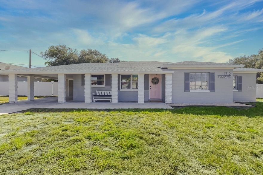 RARE oversized lot opportunity in the heart of highly sought-after Palma Ceia West in South Tampa! Measuring approximately 116 x 139 feet (0.37 acres), this expansive homesite offers exceptional potential for new construction, expansion, or customization in one of Tampa’s most desirable neighborhoods.

The property is currently improved with a remodeled mid-century ranch-style home featuring 3 bedrooms, 1 bathroom, and 1,484 square feet of living space, along with a large Florida room and oversized carport. However, the true value is in the land size and prime location, making this an ideal opportunity for builders, investors, or end users looking to design and build their dream home.

The fully fenced backyard provides ample room to add a pool, expand the existing footprint, or create a custom outdoor living environment. A 12’ x 40’ SUPERIOR shed is already in place for storage or workshop use. NO FLOOD INSURANCE REQUIRED adds additional appeal and flexibility for future plans.

Located just minutes from top-rated schools including Plant High School and Robinson High (IB/AP programs), as well as premier private schools. Enjoy close proximity to Tampa International Airport, MacDill Air Force Base, Downtown Tampa, International Plaza, Hyde Park Village, Bayshore Boulevard, and the Gulf beaches.

Opportunities for oversized lots in Palma Ceia West are increasingly rare — secure your piece of South Tampa and build to suit.