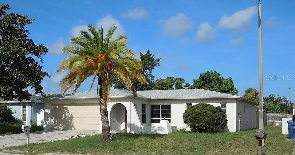 This move-in ready home is bright and open, with an inviting floor plan. Enjoy the clean look and easy maintenance of ceramic tile and laminate flooring throughout. The fenced backyard is perfect to enjoy Florida's great weather, BBQ's, pets and so much more or use the screened in Back Porch for a nice time within the shaded area.. Located in a high and dry FEMA Zone X, this home features a brand-new roof from 2023 and an updated HVAC system from 2019. The entire interior has been freshly painted. The garage includes a washer and dryer hookup, plus a utility sink. Its convenient location puts you close to everything. NO HOA/NO CDD. No pet restrictions other than Pasco County code.
Measurements are approx. Buyer to verify all information that is deemed to be accurate. Easy to show. Fast closings possible. Seller will not consider creative or consider low ball offers. Only fair market value offers. Seller holds an active real estate license.