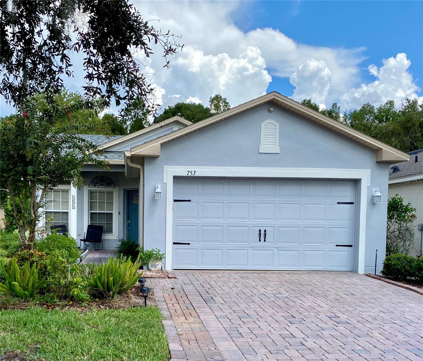 Lease this bright and airy home that features two bedrooms and one bath with ceramic & laminate flooring throughout most of the home. This home is nestled in a quiet neighborhood in Solivita, an award winning 55+ community, just off a quiet cul-de-sac on a peaceful conservation lot. This charming home is fully and tastefully furnished, so moving in is a breeze. An efficient floor plan and vaulted ceilings add to the charm of this home. This beautiful home is available for a 12 month lease. After spending the day taking full advantage of all the Solivita community has to offer, come home and barbecue your favorite food on the lanai, then relax with a movie on the expansive large screen TV. Solivita is one of America's premier places for retirement, repeatably being ranked as one of the top active adult communities in the United States. Enjoy 4200+ Acres of wetlands and conservation, two restaurants, walking trails, 2 championship 18 hole golf courses, Tennis, Pickle-ball, Softball, 14 pools, 2 state of the art exercise facilities, a spa and over 200 clubs. INCLUDED in your rent is HIGH SPEED FIBER BASED INTERNET, Fiber TV, Exterior lawn/landscaping maintenance and all the community amenities except for golf, which is an additional charge. **PLEASE NOTE THAT A MINIMUM OF ONE TENANT LIVING IN THE HOME MUST BE AT LEAST 55 YEARS OLD AND ANY ADDITIONAL RESIDENT(S) LIVING IN THE HOME MUST BE 18 OR OLDER.** This is a NON-SMOKING, NO PET home.