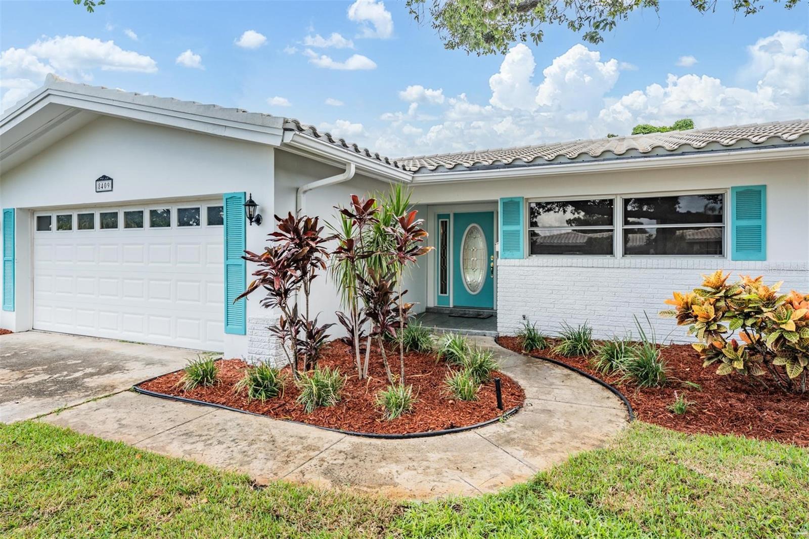 Welcome home to this charming and newly updated 3 bedroom, 2 bathroom pool home, located in the waterfront community of Bay Crest Park. This home blends modern upgrades with a new kitchen, newer bathrooms, new appliances, new AC and brand new interior and exterior paint! The kitchen has all new cabinets, and has plenty of countertop space, with room for bar stools at the island. The family room is spacious with room for two sofas, and sliding glass doors ( Hurricane grade) leading out to the back porch and pool, makes it easy to entertain. Plenty of privacy in the backyard as both sides are fenced. Come enjoy the true Florida living with the spacious pool, large fenced backyard, and open floor plan. The landscaping was just completely redone and ready for new owners! Fresh grass, new plants, and all new mulch. The home did experience flooding during Hurricane Helen in 2024, however all necessary remediation were completed immediately.
Come see for yourself the peaceful lifestyle Bay Crest is known for! This waterfront community offers exclusive access to a private boat ramp leading directly into Old Tampa Bay and the Gulf. Bring your boat and jet skis! Centrally located, you are close to shopping, minutes from Tampa Airport, the Veterans Expressway provides easy access to the beaches, St. Pete, and Downtown Tampa. This home is truly move in ready, call today for your private showing.