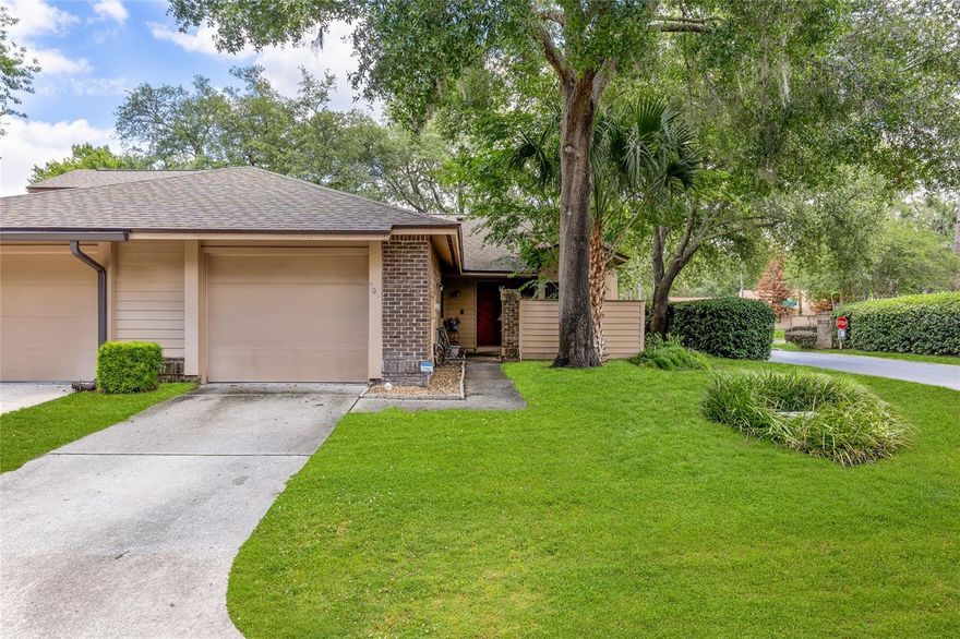 One or more photo(s) has been virtually staged. Welcome to 601 Albany Court, an updated 2 bedroom, 2 bath, single story townhome in Wekiva that blends a carefree lifestyle, comfort and convenience with modern upgrades. From the moment you arrive, you’ll love the setting with trees and a view of the woods across the street. You enter the home into the foyer to the eat-in kitchen with a full appliance package including microwave, range/oven, dishwasher and disposal, updated cabinets, pass-thru to dining, pantry and doors to the private patio perfect for morning coffee or evening cocktails. The open floor plan offers a large living room with vaulted ceilings, wet bar, fireplace plus and opens into the Florida Room overlooking the back yard, spacious primary suite and bath in rear of home and 2nd bedroom and 2nd bath in the front. Other extras include one car garage, lots of tile, refreshed bathrooms, inside laundry, Nest Thermostat, Buyers Warranty, and more! Great location in highly sought after Governors Point/Wekiva Community near top-rated schools, shopping, variety of dining options, major roadways, Wekiva Golf Club, Wekiva Island, and spectacular Wekiwa Springs State Park, where you can swim, canoe, kayak, explore scenic walking trails and more! This conveniently located home comes with HOA covered exterior maintenance, lawn and grounds care, common area maintenance, irrigation and amenities including lots of walking trails. Schedule your private showing today see for yourself. Property may be under video/audio surveillance.