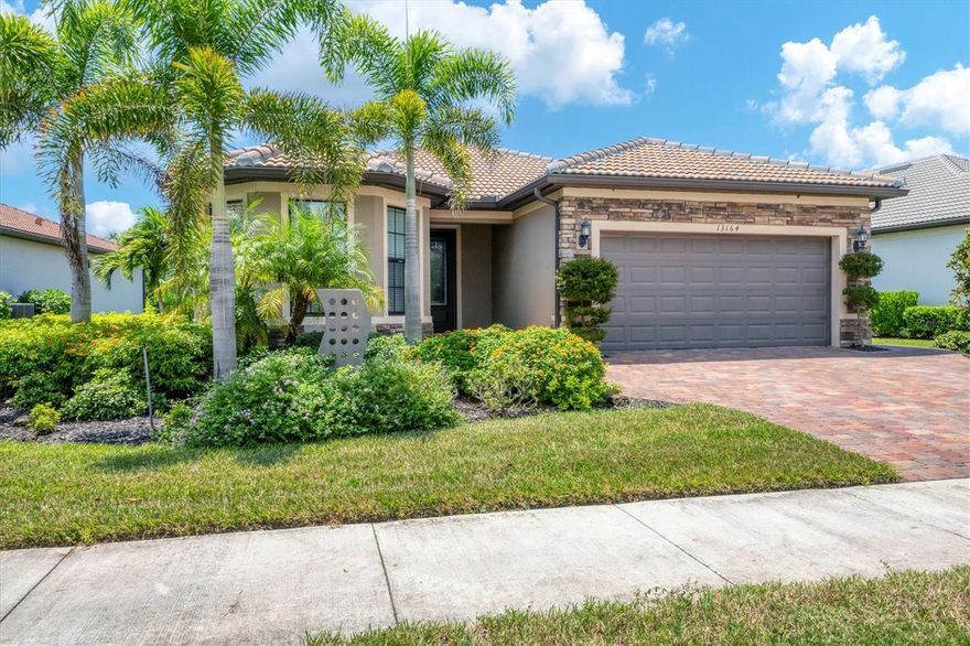 Looking to trade in your snow shovel for resort style living at Islandwalk in Venice Florida. Then take a look at this well maintained 3 bedroom 2 bath Abbeyville model built by Divosta. This meticulously maintained home (only one owner) has been used as a seasonal home, (6-8 weeks a year). The open-concept floor plan offers an easy flow of living. Some of the upgrades include tall doors, luxury vinyl flooring in the bedrooms, tile flooring throughout the rest of the home, a kitchen that offers plenty of space to cook and gather with family and friends. The primary suite offers views of a natural wildlife preserve, a bathroom with a dual vanity and an oversized shower. There are block out up-down shades throughout the home. There are several closets for storage and a large laundry room. The garage features an insulted door/ceiling, has a sink and a workbench. The screened in den also has panoramic views of Florida's natural vegetation and wildlife. The outside of the home is enhanced with attractive stone siding, a widened driveway and landscaped with foxtail palm trees and other native plants. The Island Walk community is centrally located in Welland Park. This resort style living offers an abundance of amenities. Residents enjoy lakes, bridges, and natural surroundings, as well as year-round events organized by a full-time activities director. The HOA provides maintenance-free living, three community pools, pickleball and tennis courts, a fitness center, social clubs and a community room, along with exterior maintenance like trimming, mulching, and mowing. There is a 24-hour staffed security gate, and a fully staffed onsite HOA office. This home is conveniently located close  to downtown Wellen Park where you can find shopping, dining, local business, outdoor concerts, a weekly farmers market and a community lake. Island Walk offers quick access to US-41, Tamiami Trail, and I-75 the Gulf beaches and historic Venice Island. Sarasota airport (55 minutes) Punta Gorda airport (45 minutes) and Ft Myers airports (1 hour) are all within an easy drive. Call today to schedule a showing!
Copy and paste for a virtual tour
https://cmsphotography.hd.pics/h/38B1F64E56FA46D2B5E0DA87FDE671BC