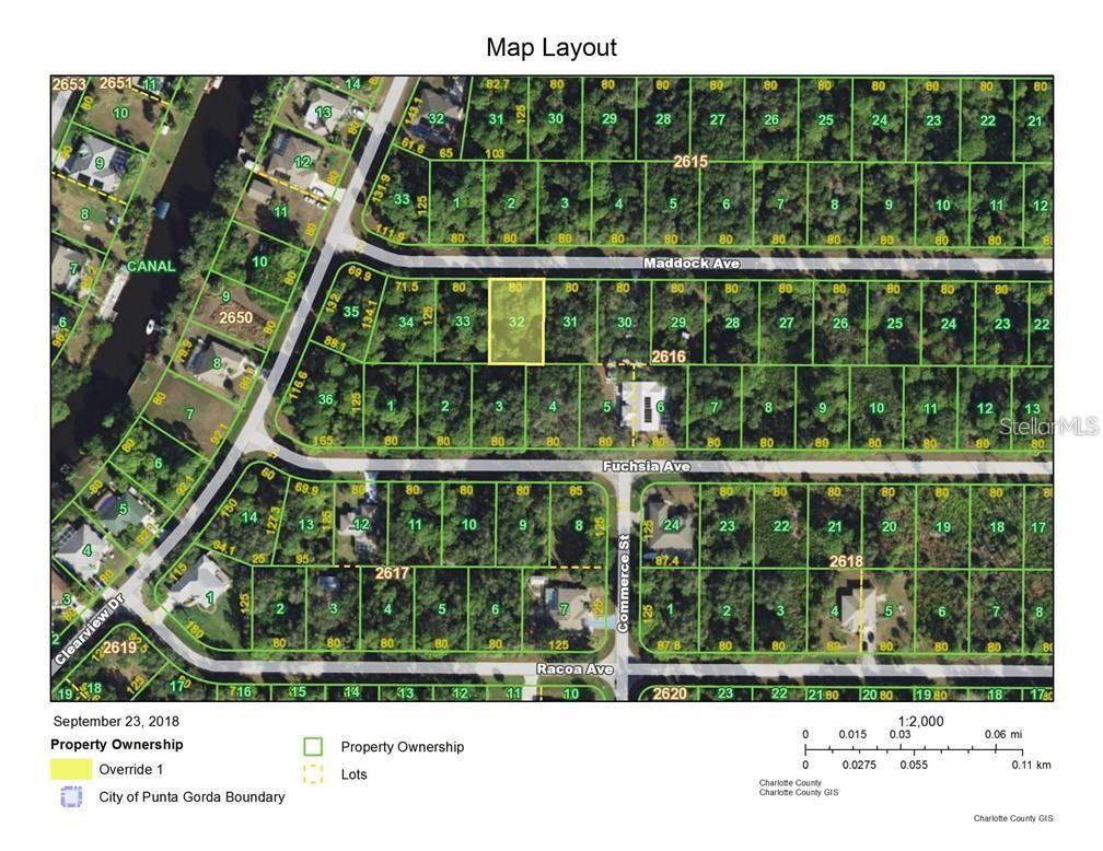 Build Your Dream Home in Rapidly Growing Port Charlotte! This 0.23-acre residential lot located at 14383 Maddock Ave offers the perfect opportunity to invest or build in one of Southwest Florida’s fastest-growing communities. Not in a flood zone and fully build-able, this lot comes with a current survey on file—saving you time and money. Enjoy proximity to gorgeous Gulf Coast beaches, world-class fishing, and championship golf courses. Surrounded by new construction and development, this area is booming with potential. Whether you're looking to build now or hold for future value, this property is a smart move. Don’t miss out—schedule your visit today!