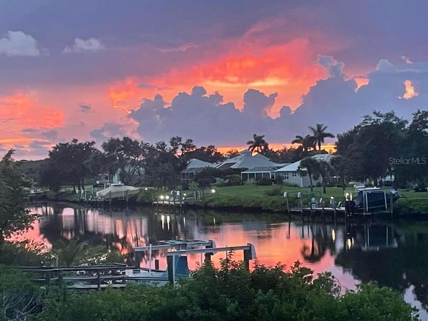 Build your dream home on this magnificent property that has Gulf access and beautiful wide views of Shakett Creek. 3 miles to the Gulf! Straight shot to the Venice Jetty! Prime boating area!  This unique property has a boat dock and 7,000 pound boat lift with electric, built in 2007.  This maintained and nicely landscaped lot has a circular driveway and is located on a dead-end street of a residential area. Sunset colors on the bay are gorgeous every night! Paddleboard and canoe right from your dock! There are not many boating water-access properties for sale anymore, so hurry up and get yours today! Close to our beautiful beaches, shopping, dining and easy access to Venice and Sarasota. Well is in good condition. Needs a septic.