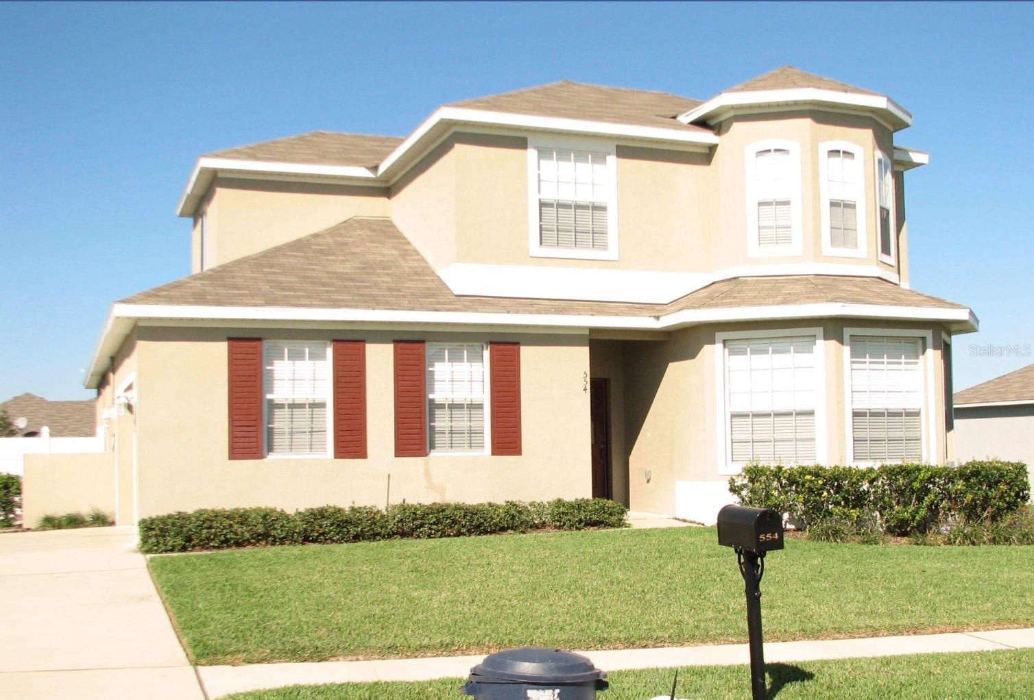 Spacious Two-Story home with 4 bed, 2.5 bath with 2 car garage. Master suite on first floor. Living/Dining combo, kitchen opens to Family room. Inside Laundry. Large fenced backyard. Community pool and park. Located in Parkside at Errol Estates. Minutes to shopping, dining and expressways.