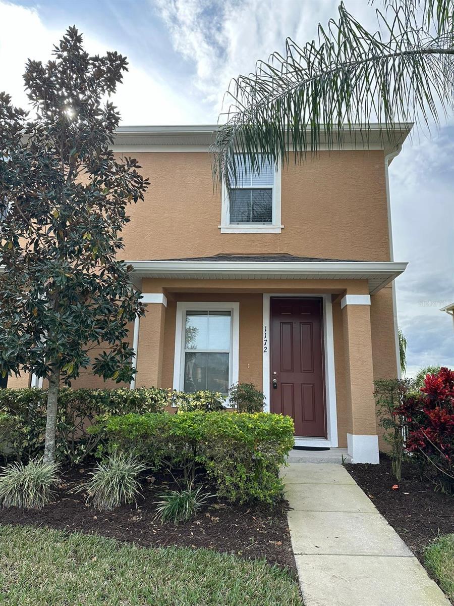 END-UNIT TOWNHOME in the GATED Town’s at Legacy Park, perfectly situated in the heart of Davenport for easy access to renowned Central Florida attractions!
MAINTENANCE FREE living in this serene community, the HOA includes exterior maintenance and manicured landscaping! A bright and airy functional floor plan awaits showcasing easy care TILE FLOORS, abundant NATURAL LIGHT, and plenty of entertaining space. The spacious kitchen is perfect for the home chef offering quality appliances, closet pantry and a breakfast bar under pendant lighting. Upstairs you will find TWO LARGE BEDROOMS, both with EN-SUITE BATHROOMS and your primary delivers a large WALK- IN CLOSET! Spend time with family and friends in the SCREENED LANAI overlooking a nice green space and fence for privacy! Need to enjoy and cool off at the end of a long day? There is a COMMUNITY POOL for residents! Located only minutes to Disney World and all Orlando has just around the corner from golf courses, shopping, dining, and entertainment with easy access to HWYs 192, 429, 417, and I-4. Call today to schedule your showing! DON'T WAIT, THIS IS A GREAT OPPORTUNITY for locals and inverstors.
THIS PROPERTY IS ALSO LISTED FOR RENT #MLSO6323843