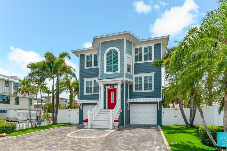 BRAND NEW ROOF AND HURRICANE IMPACT WINDOWS ALL THROUGHOUT!!
Imagine waking up to stunning views of the turquoise Gulf of America, with the soft white sand of Anna Maria Beach just 95 steps away. This extraordinary duplex offers a rare opportunity to own a piece of coastal paradise, with each side boasting over 1,500 square feet of luxurious living space, complete with two bedrooms, two bathrooms, and endless possibilities for expansion. Envision converting this stunning property into a 7-8 bedroom haven, perfect for large family gatherings, multi-generational living, or leave be for a lucrative rental investment. The options are endless, and the potential for return on investment is substantial.

Each unit features over 1500 sqft, a private lanai, perfect for sipping coffee or enjoying a glass of wine while taking in the breathtaking views. The 4th-floor deck offers panoramic views from ocean and bay, complete with a sparkling saltwater pool and spa oasis. Additional features include private garages, direct elevator access, and beautifully appointed high-end kitchens and bathrooms. This coastal retreat has undergone a comprehensive transformation, with new Hardie siding, hurricane windows, and sliding doors, as well as a brand new roof being installed in April. The result is a stunning, low-maintenance property that exudes elegance and sophistication.

Both apartments have been meticulously renovated, boasting sleek, high-end kitchens, luxurious bathrooms with large showers and Jacuzzi tubs, and hand-scraped random maple flooring throughout. One lanai has been beautifully fitted with outside plantation shutters, adding a touch of tropical charm. The two units, affectionately named Seahorse Dreams and Starfish Paradise, can be rented separately or together, making them perfect for large family gatherings, weddings, or corporate events. 

 

This property has a proven track record of success, generating significant rental income with nearly $200,000 in bookings in 2023. Future bookings are already in place, ensuring a steady stream of income for investors. In fact, the rental income highlights are impressive, with total gross bookings of $57,280 in 2022, $188,217 in 2023, $163,572 in 2024, and $76,276 year-to-date in 2025. The flexibility to rent each unit separately or together, with no minimum stay requirements, makes this property an attractive opportunity for those seeking a lucrative rental investment. Whether you're seeking a luxurious primary residence, a savvy investment opportunity, or a stunning second home, this breathtaking beachside duplex is sure to impress. Don't miss this rare chance to own a piece of coastal paradise.