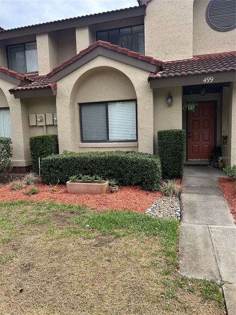 499 CLUB DRIVE WINTER SPRINGS FL 32708