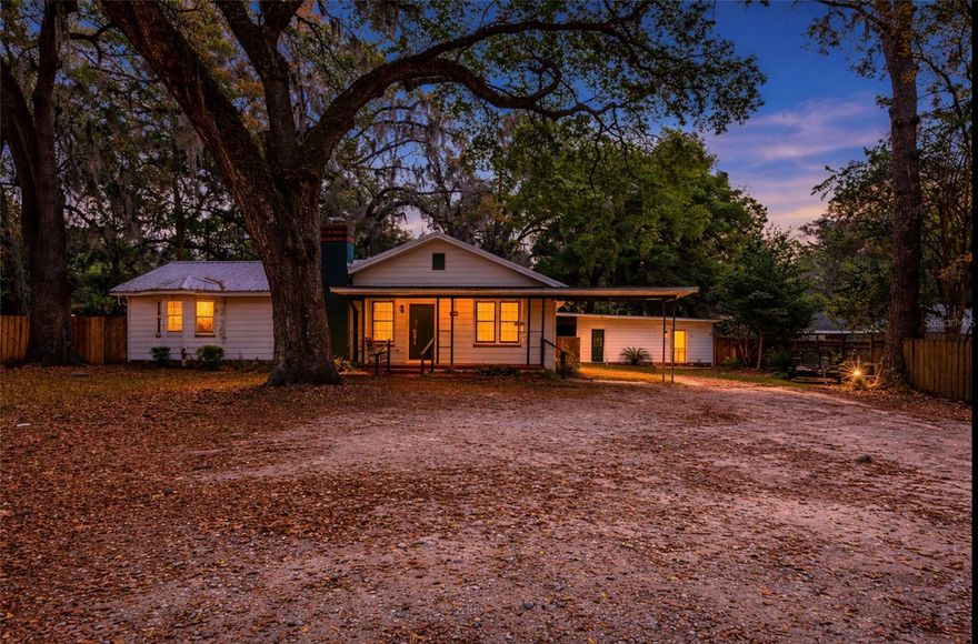 Two homes on one parcel in a prime NW Gainesville location just minutes from the University of Florida and Shands. This unique property offers approximately 3,600+ total square feet combined between both dwellings, creating an excellent opportunity for investors, multigenerational living, or those seeking additional flexibility. Situated on a beautiful half acre lot canopied by mature oaks which have been well manicured. 

The main home offers four bedrooms with roughly 2,000 sq ft, while the guest home provides 2 bedrooms with approximately 1,500 sq ft, allowing for separation, privacy, and a variety of living arrangements. The Roofs on both structures were replaced with metal in 2017.

Estimated rental potential is $3,300–$4,000 per month depending on use. The property’s layout and configuration make it well-suited for income-producing use or extended living arrangements.

Located in a highly desirable area with close proximity to the University of Florida, Shands, shopping, and dining, this property combines location, versatility, and long-term potential in one offering.

Property is being sold as-is. Buyer to verify all measurements and details.